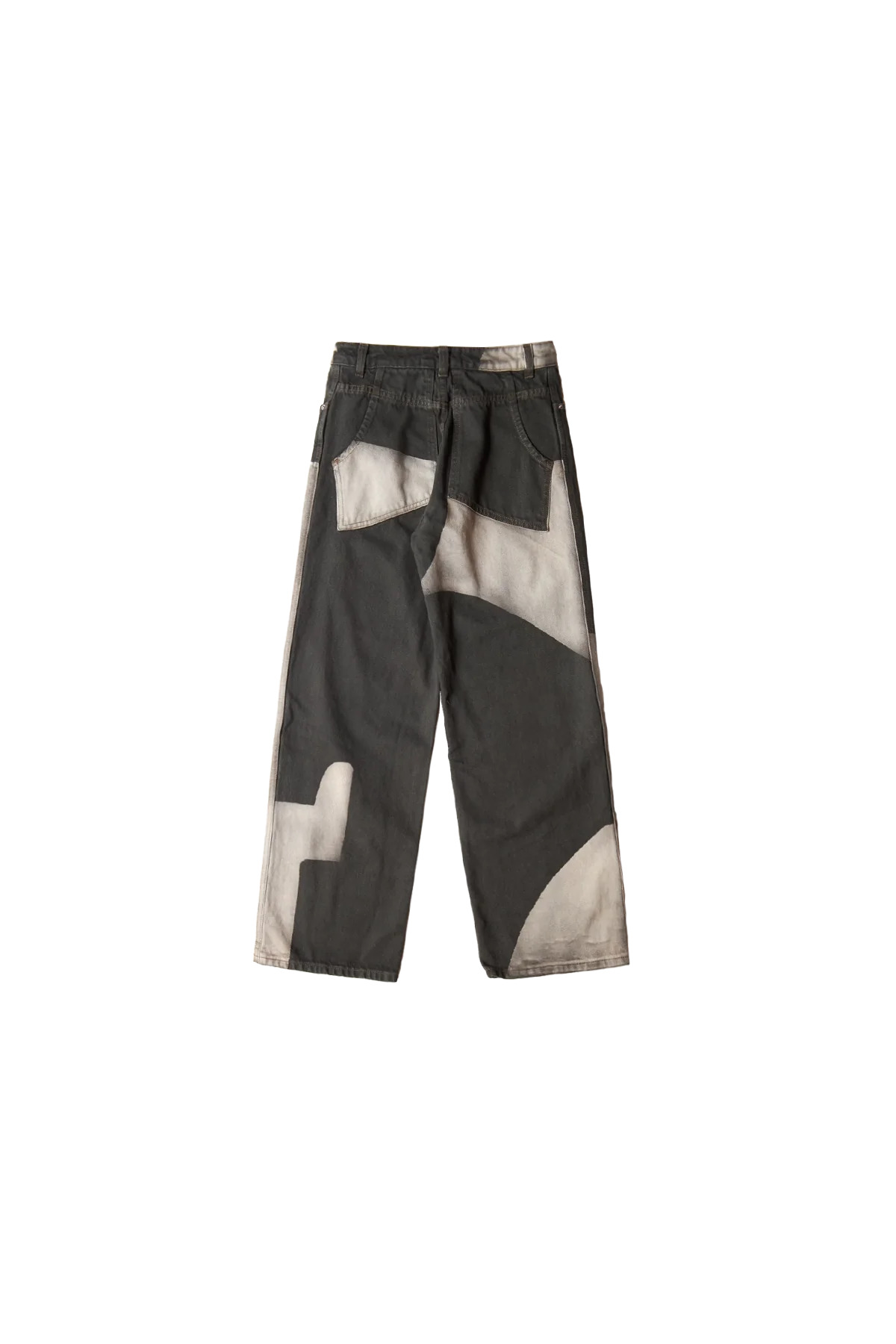 Eckhaus Latta Tile Wide Leg Jean - 2