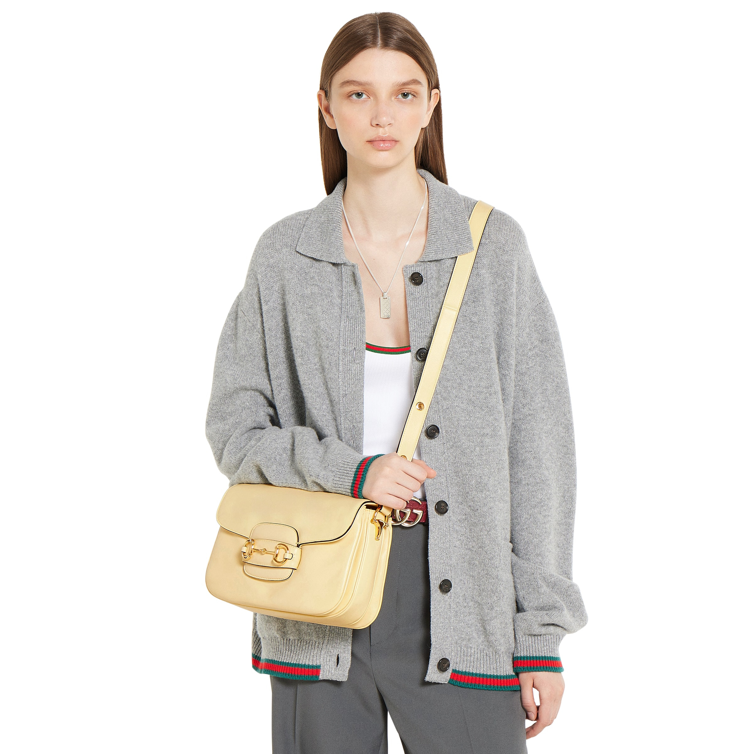 Gucci Horsebit 1955 Aura small shoulder bag - 5