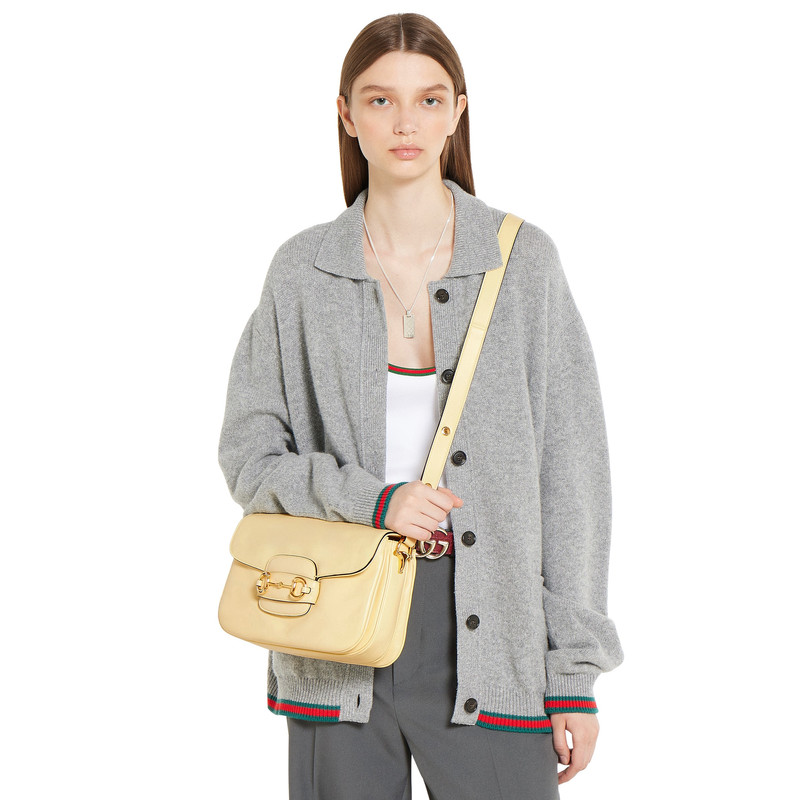 Gucci Horsebit 1955 Aura small shoulder bag 5