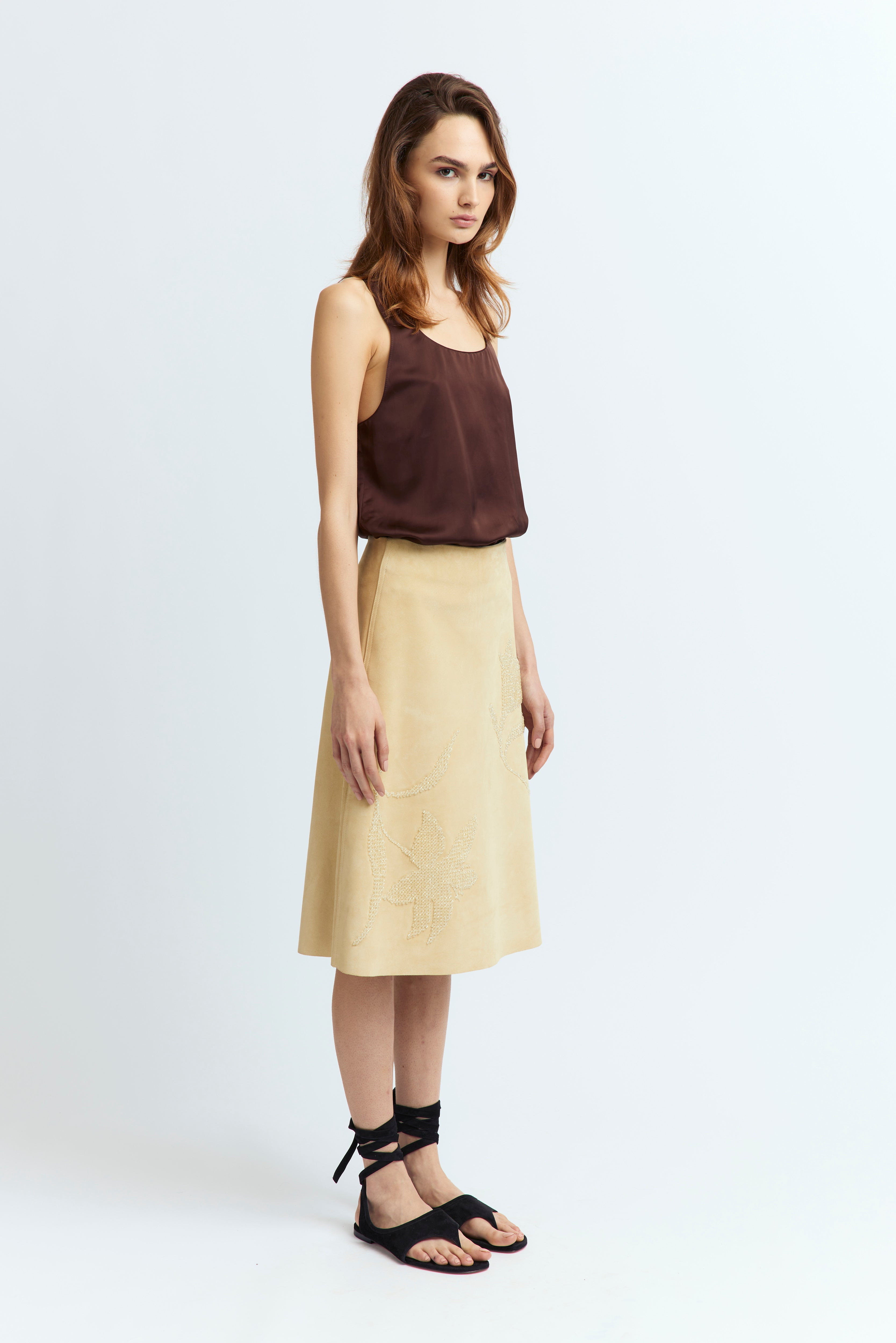 GILDA TOP IN SATIN - 3