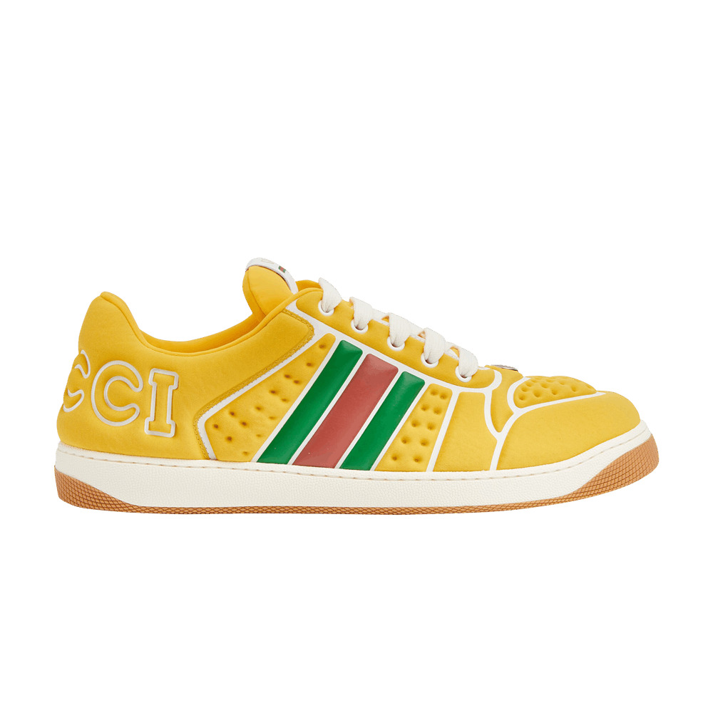 Gucci Screener Sneaker 'Yellow Neoprene' - 1