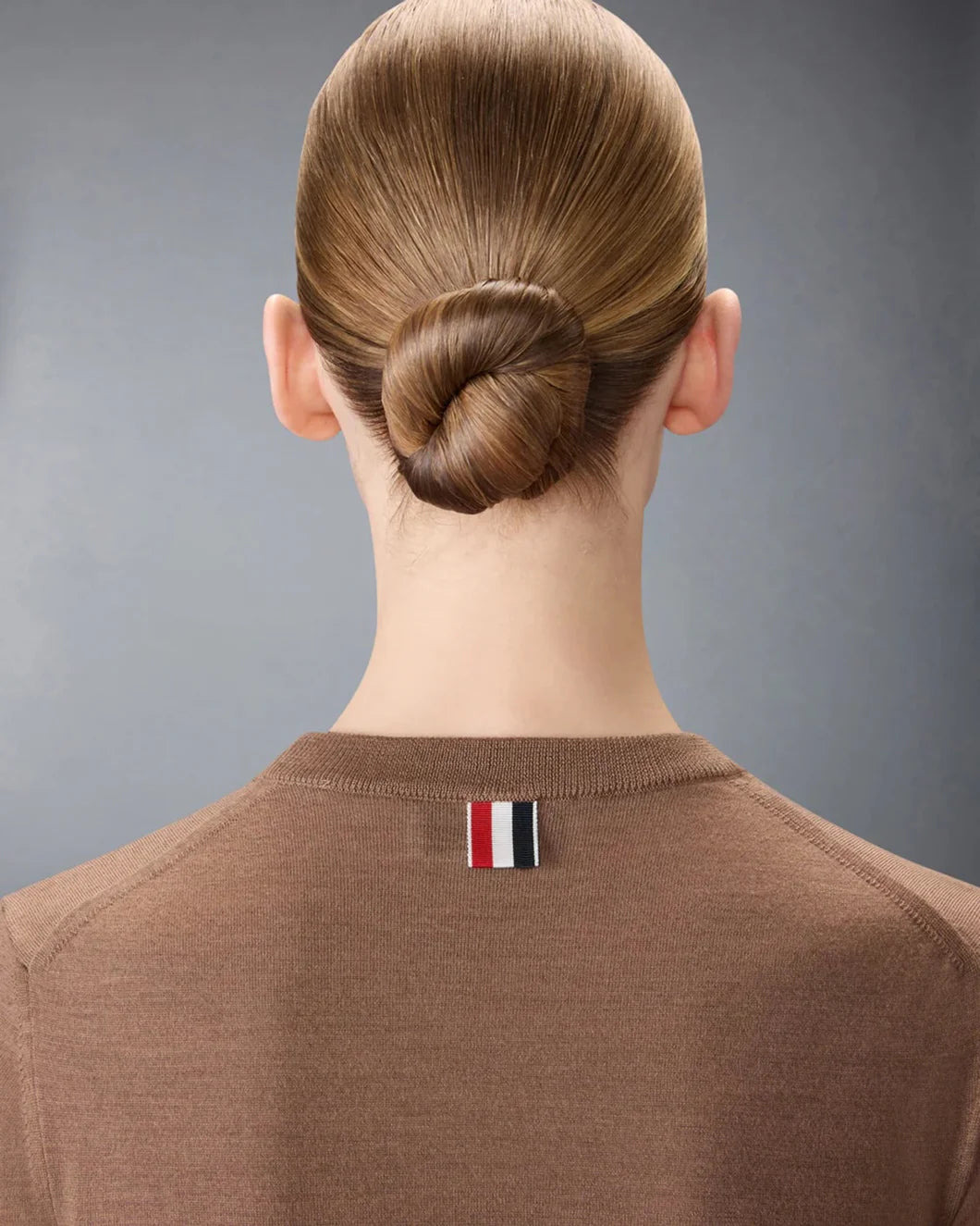 MERINO WOOL JERSEY STITCH 4-BAR TEE - 7