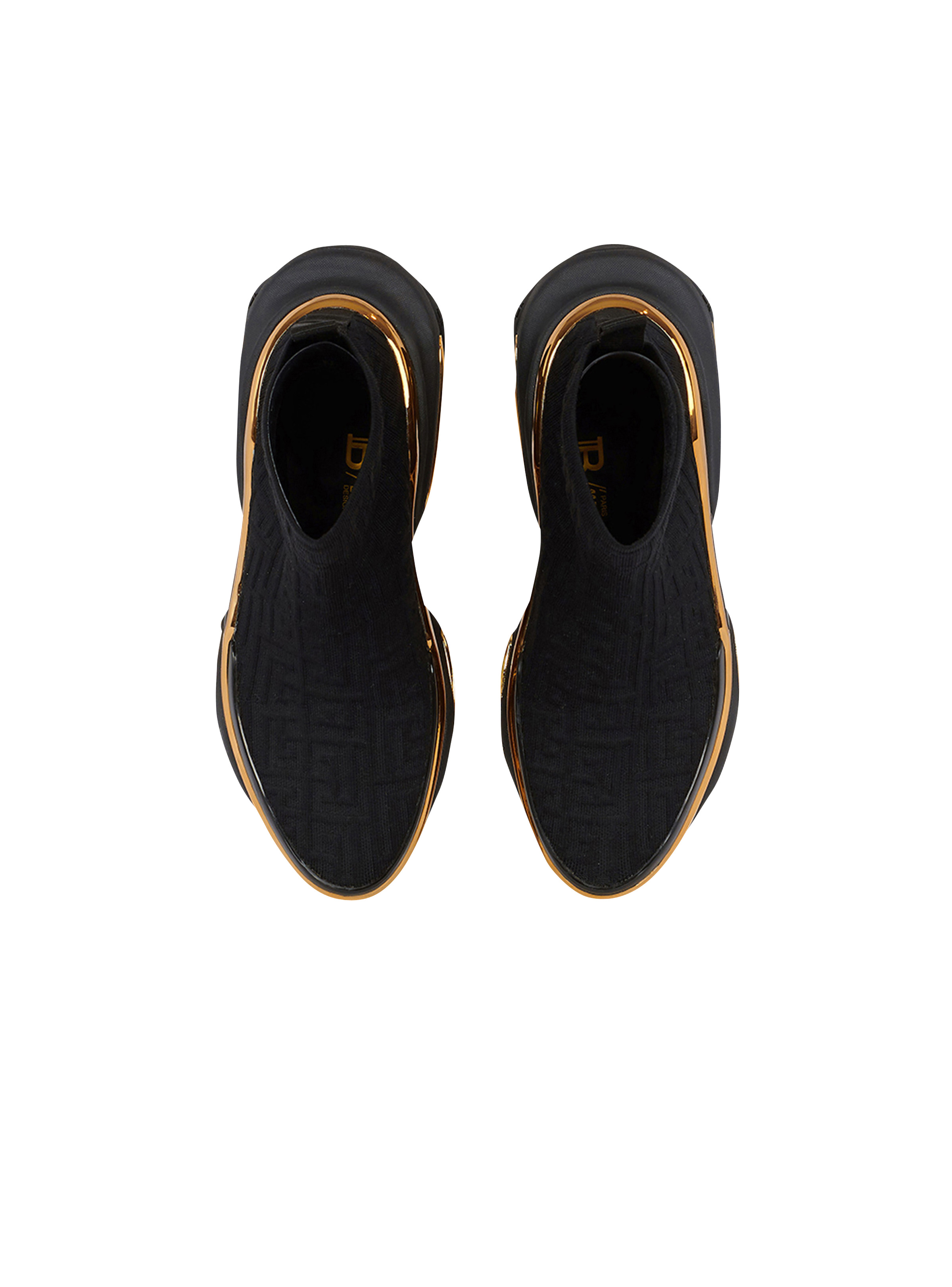 B-Bold high-top mesh trainers - 3