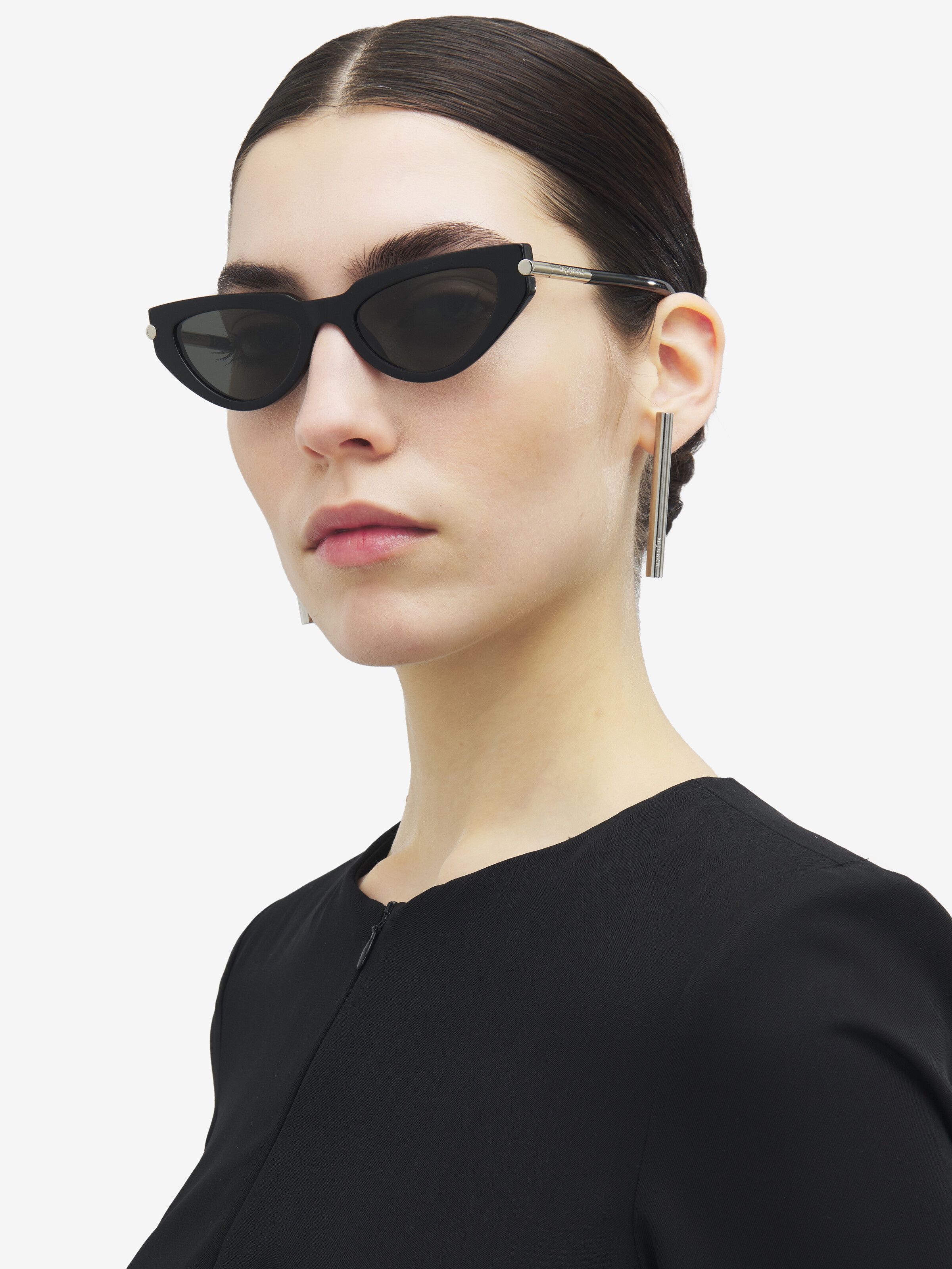 T-bar Icon Cat-Eye Sunglasses - 2