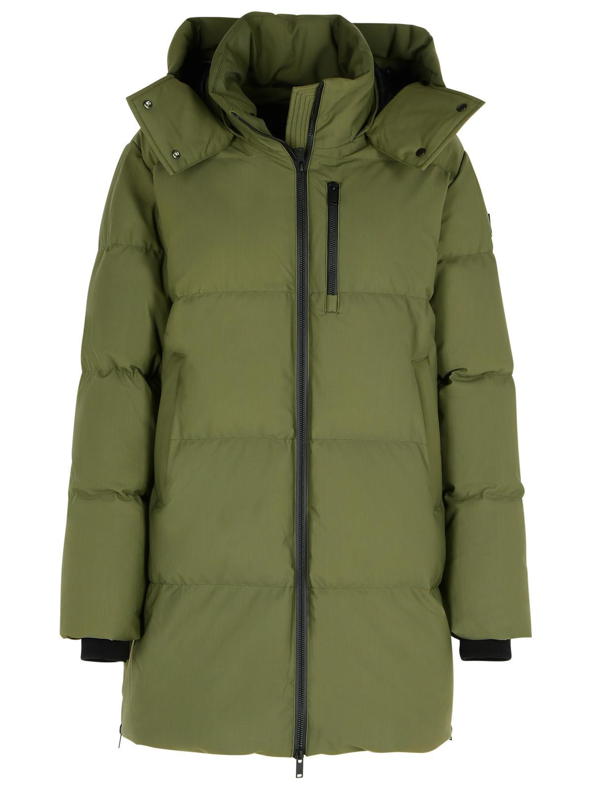 Moose Knuckles 'Chelia 3Q' Green Nylon Blend Parka Woman - 1