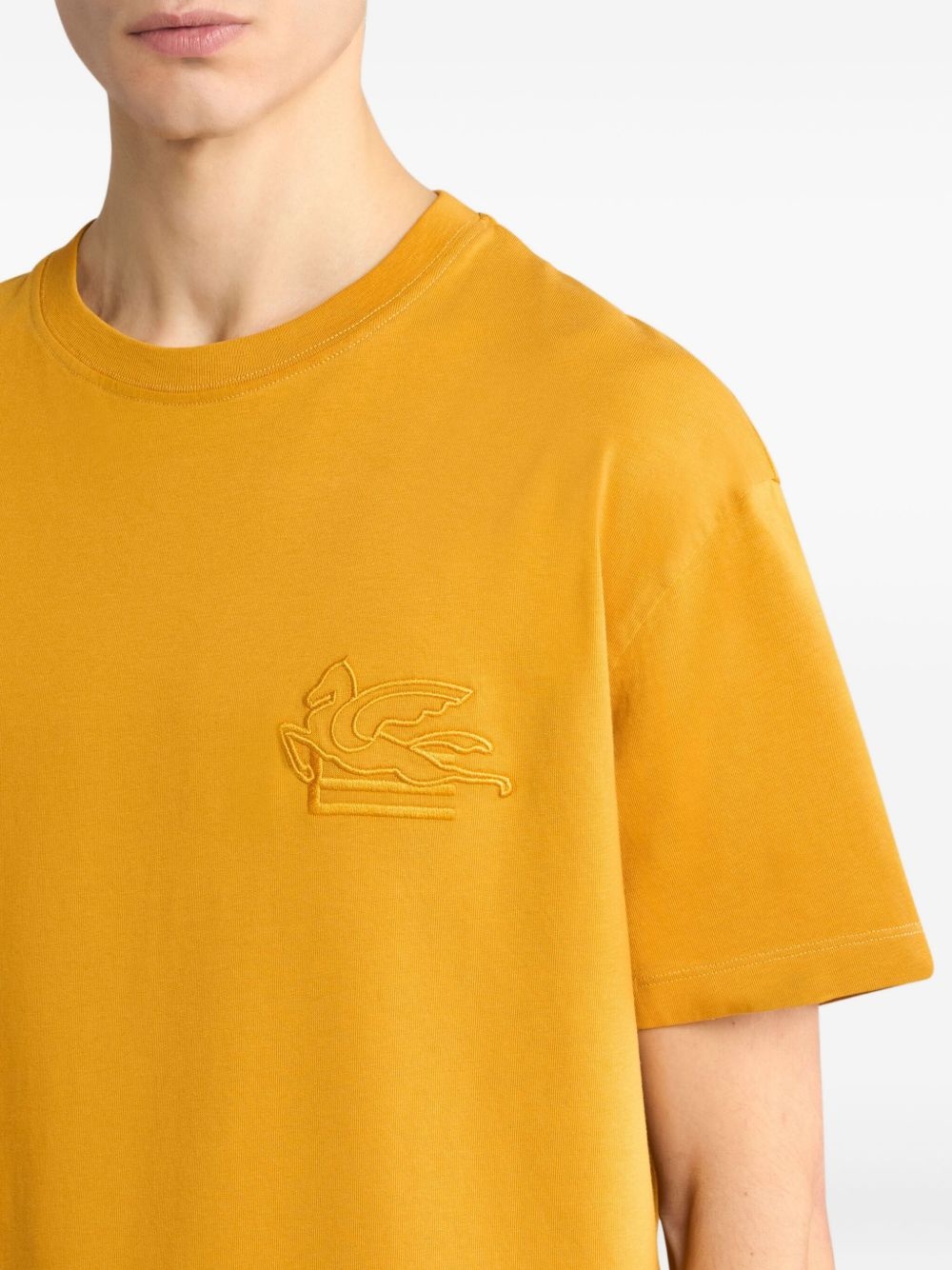 logo-embroidered T-Shirt - 4