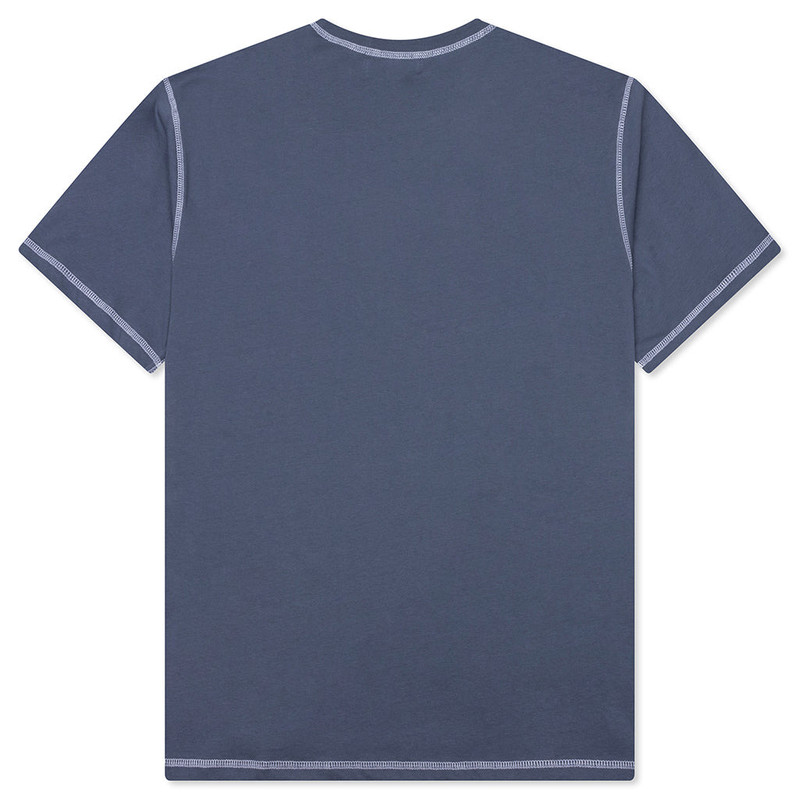 Museum of Peace & Quiet WORDMARK REVERSE STITCHED T-SHIRT - SLATE outlook