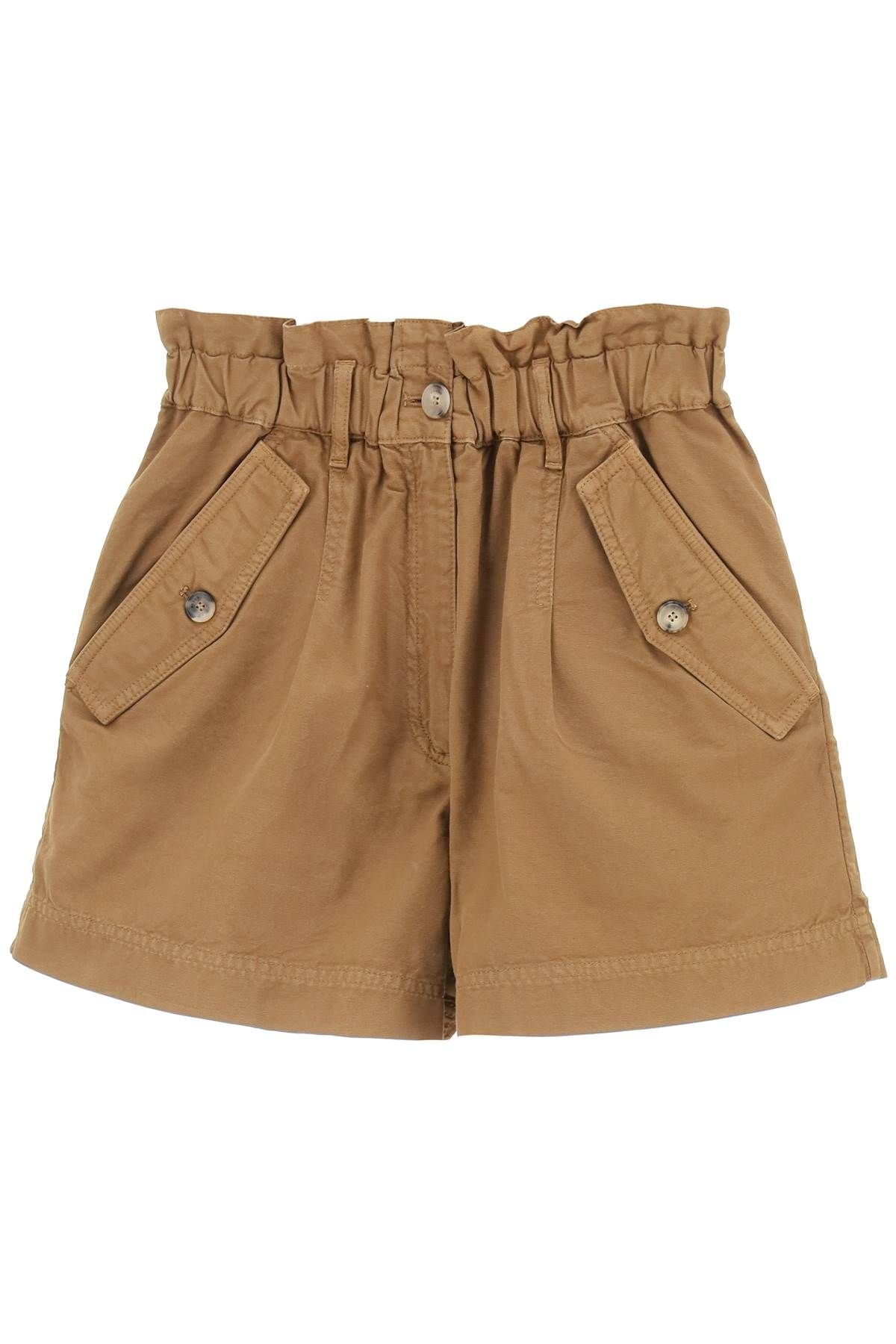 PAPERBAG COTTON SHORTS - 1