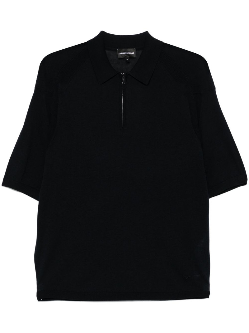 fine-knit polo shirt 1