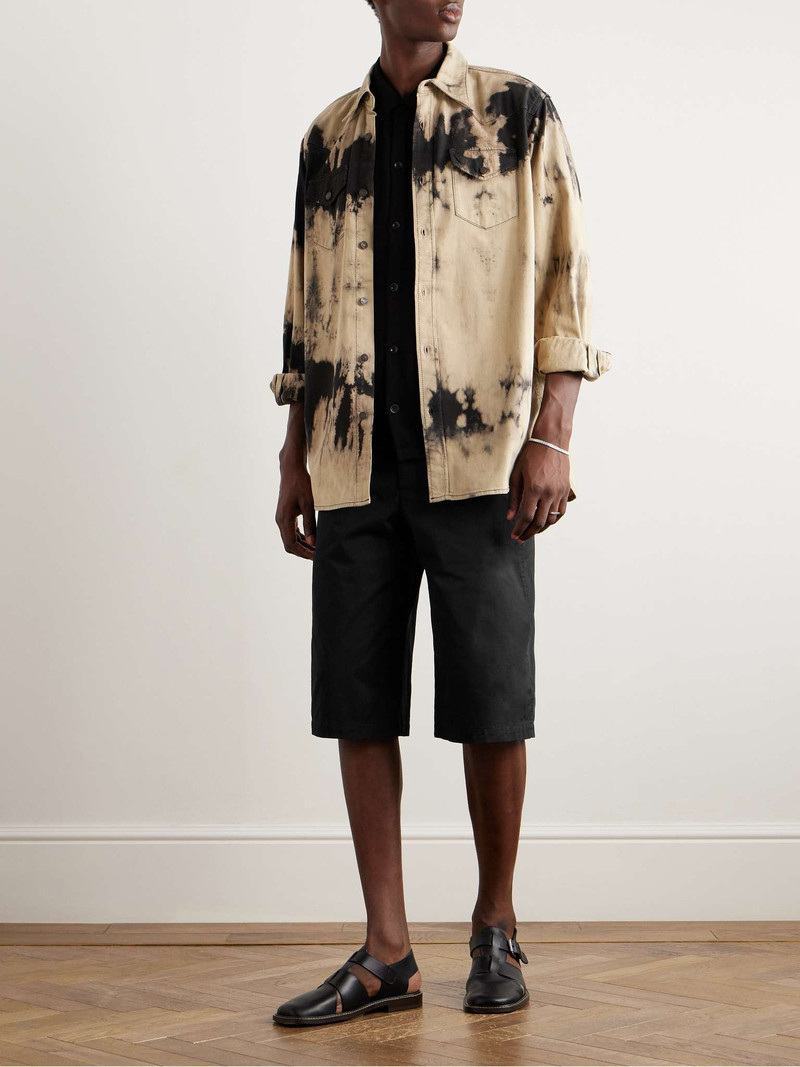 Lemaire Straight-Leg Cotton-Twill Bermuda Shorts outlook