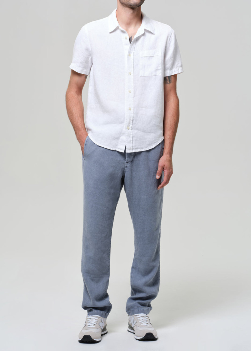 Citizens of Humanity Drawstring Deck Linen Pant
In Stone Blue outlook