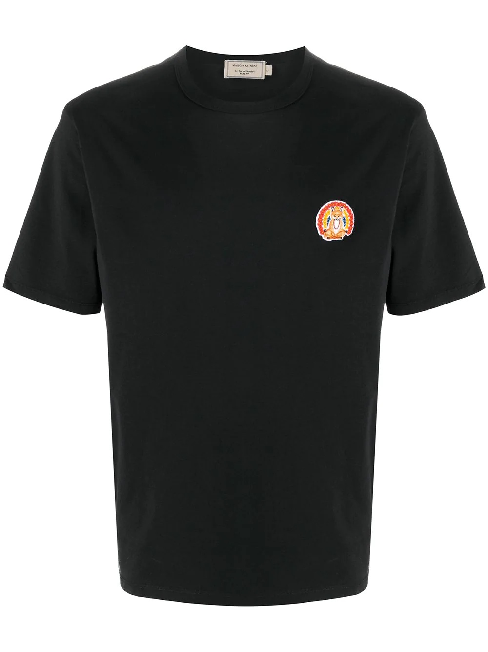 embroidered logo T-shirt  - 1