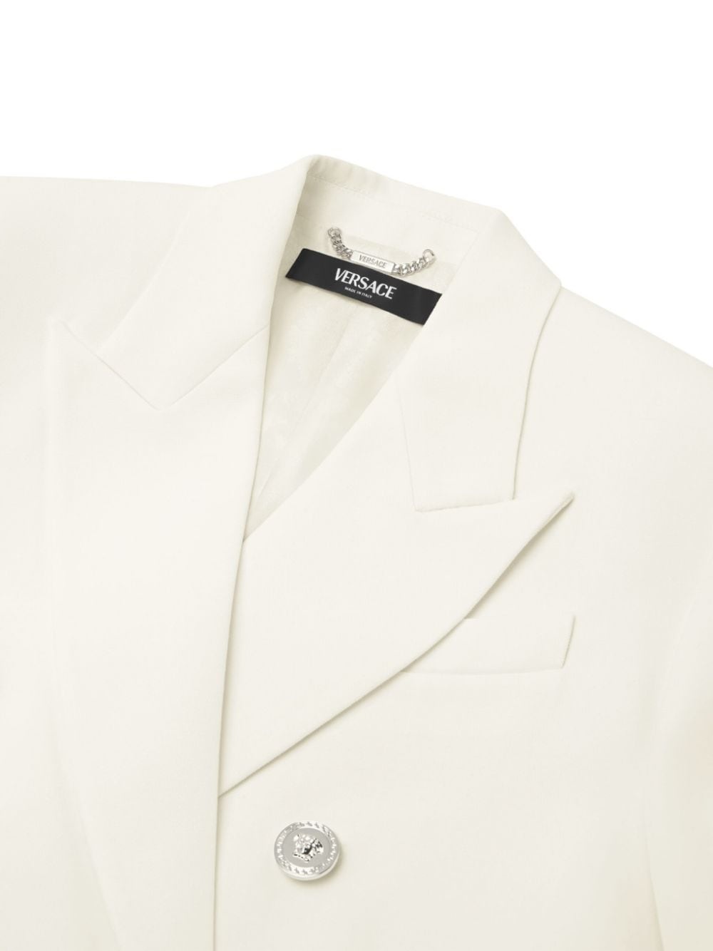 Medusa Head double-buttoned blazer - 4