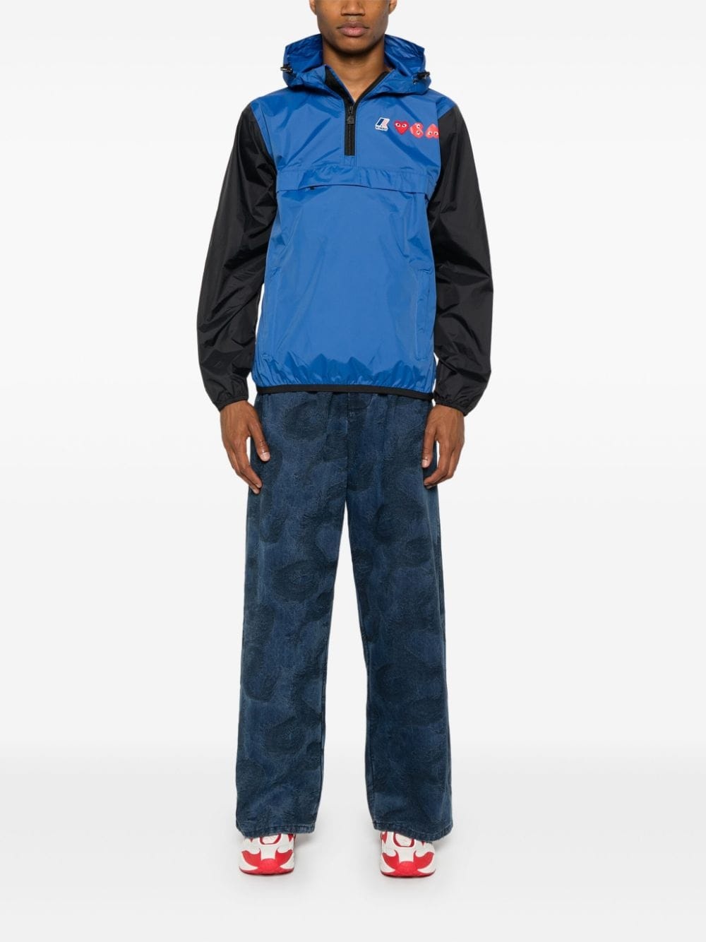 x K-Way colour-block hooded jacket - 3