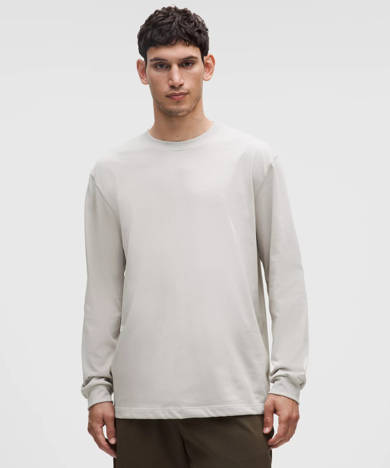 Heavyweight Cotton Jersey Long-Sleeve Shirt 1
