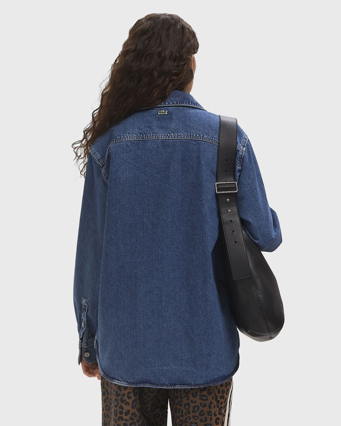 Oversized Denim Overshirt - 3