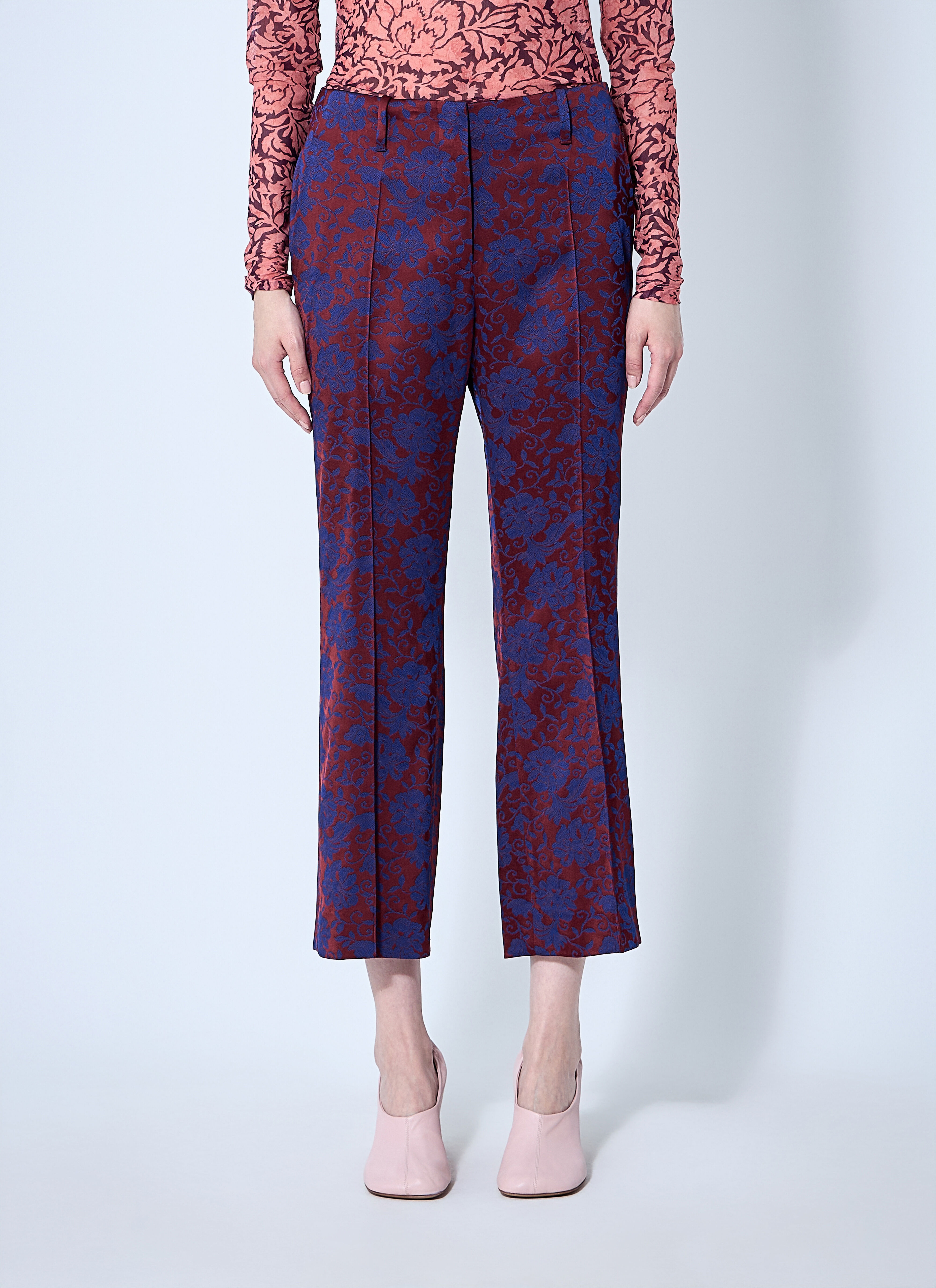 Embroidered Pants - 1