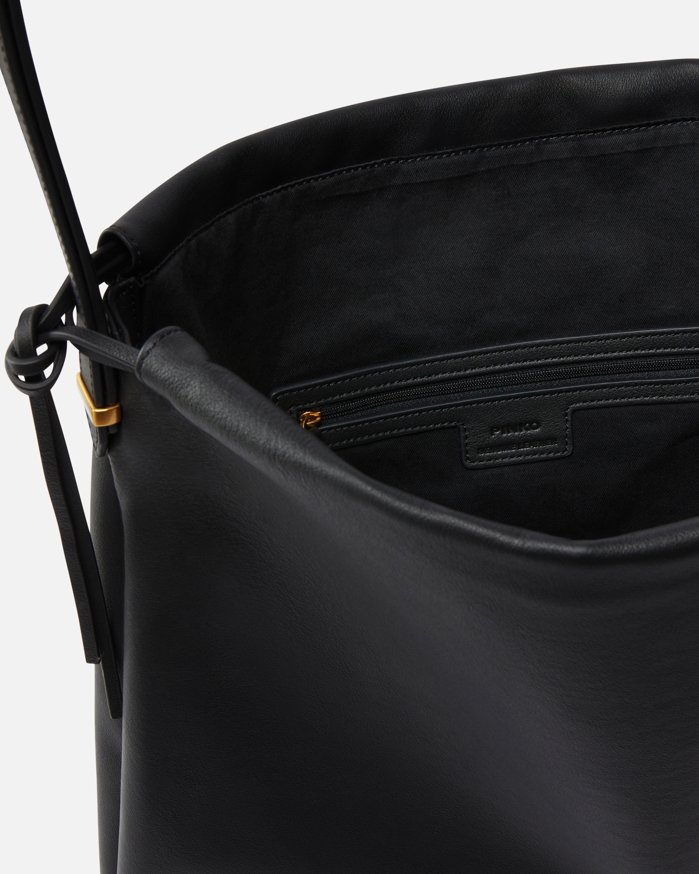 LARGE SOFT SQUARE LEATHER BAG - 4