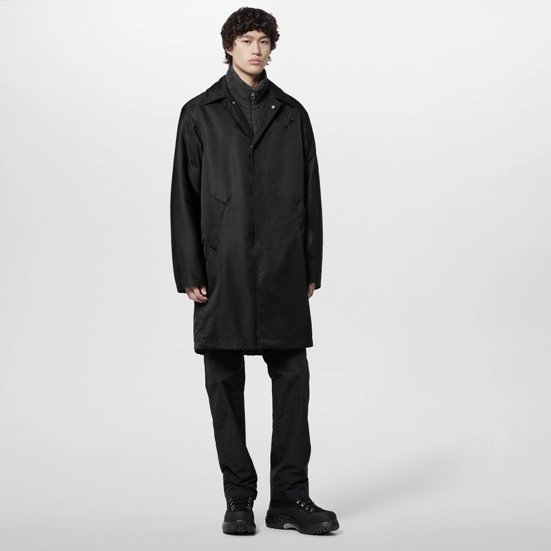 Louis Vuitton Nylon Hooded Raincoat outlook