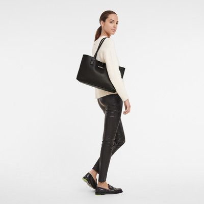 Longchamp Roseau Essential L Tote bag Black - Leather outlook