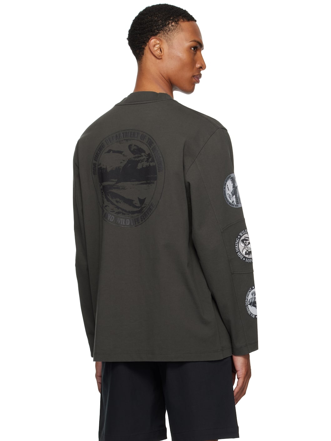 Gray Division Long Sleeve T-shirt - 3