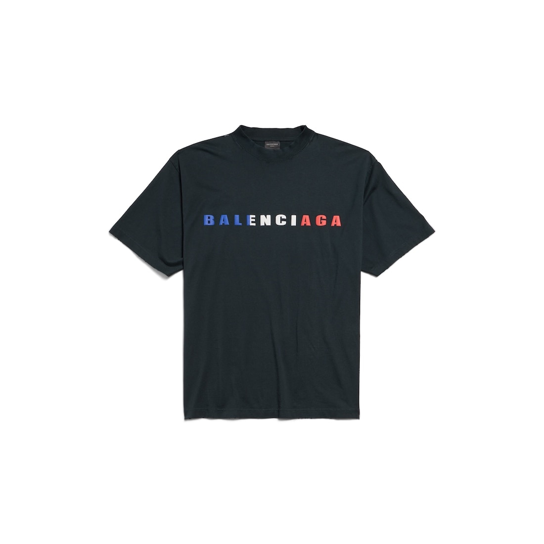 International T-shirt Medium Fit in Faded Black - 1
