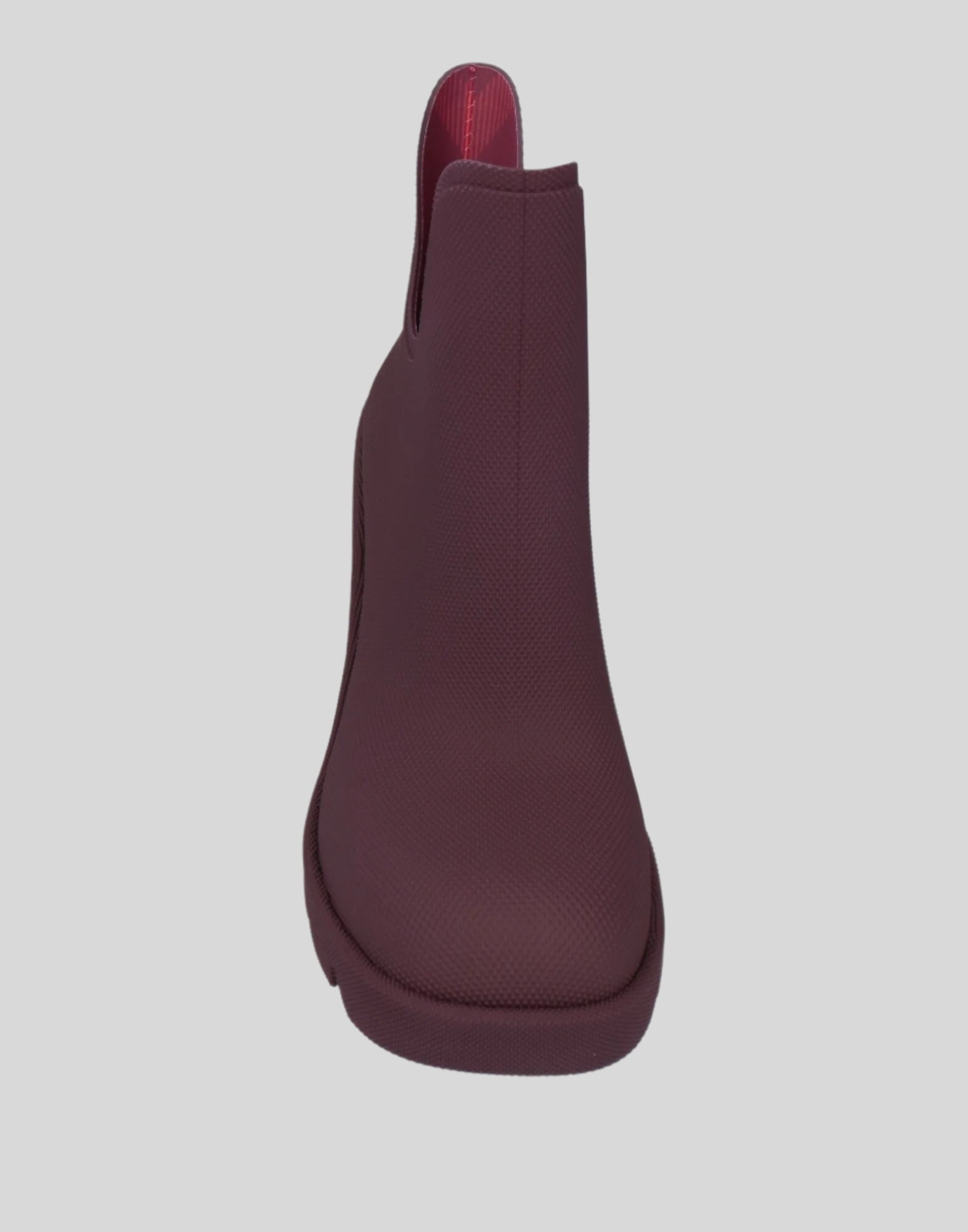 (Women's) ‘Marsh’ heeled rain boots 'Aubergine' - 3