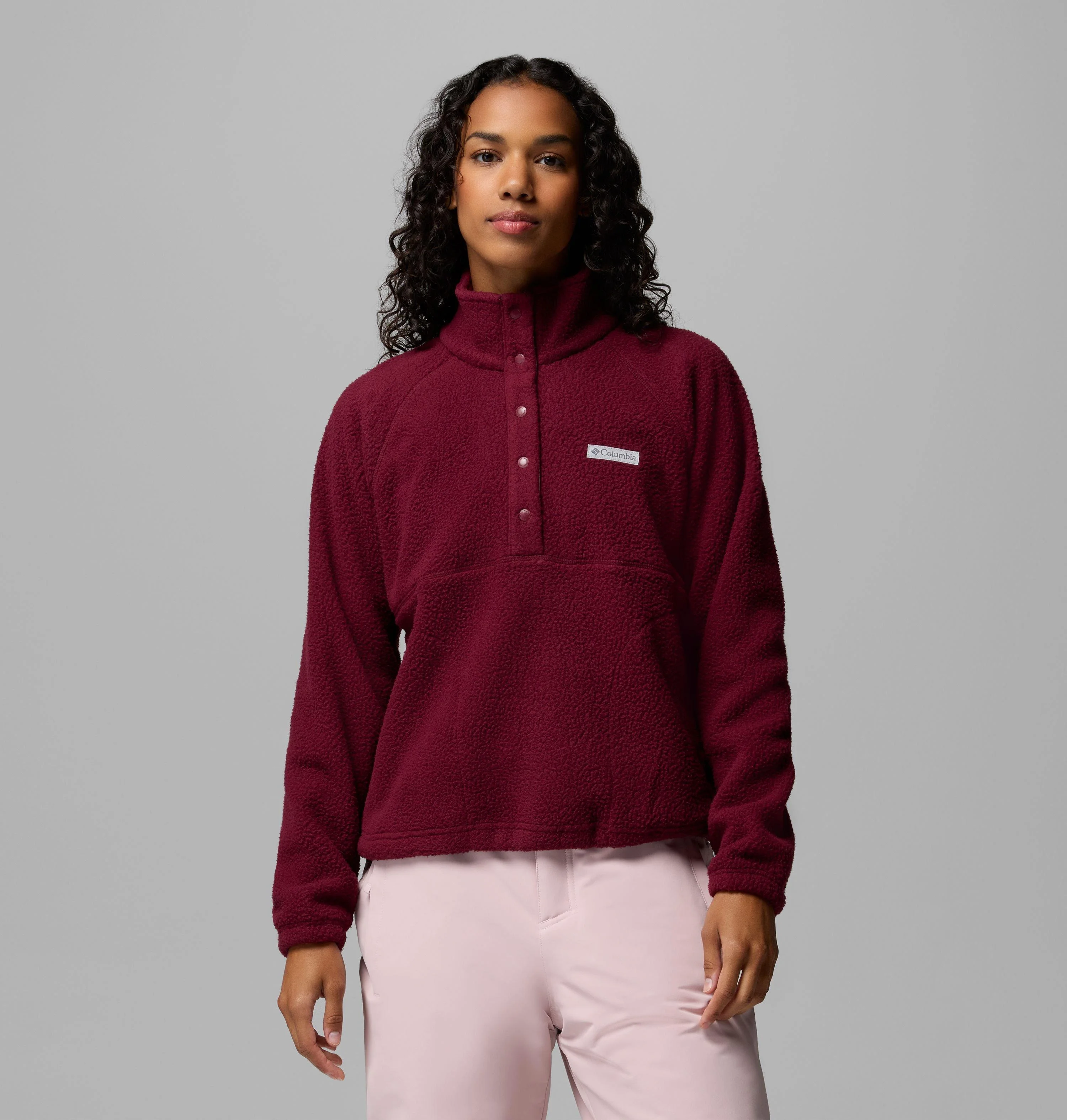 Women's Jasper Ridge Pebbled Fleece Half Snap - 1