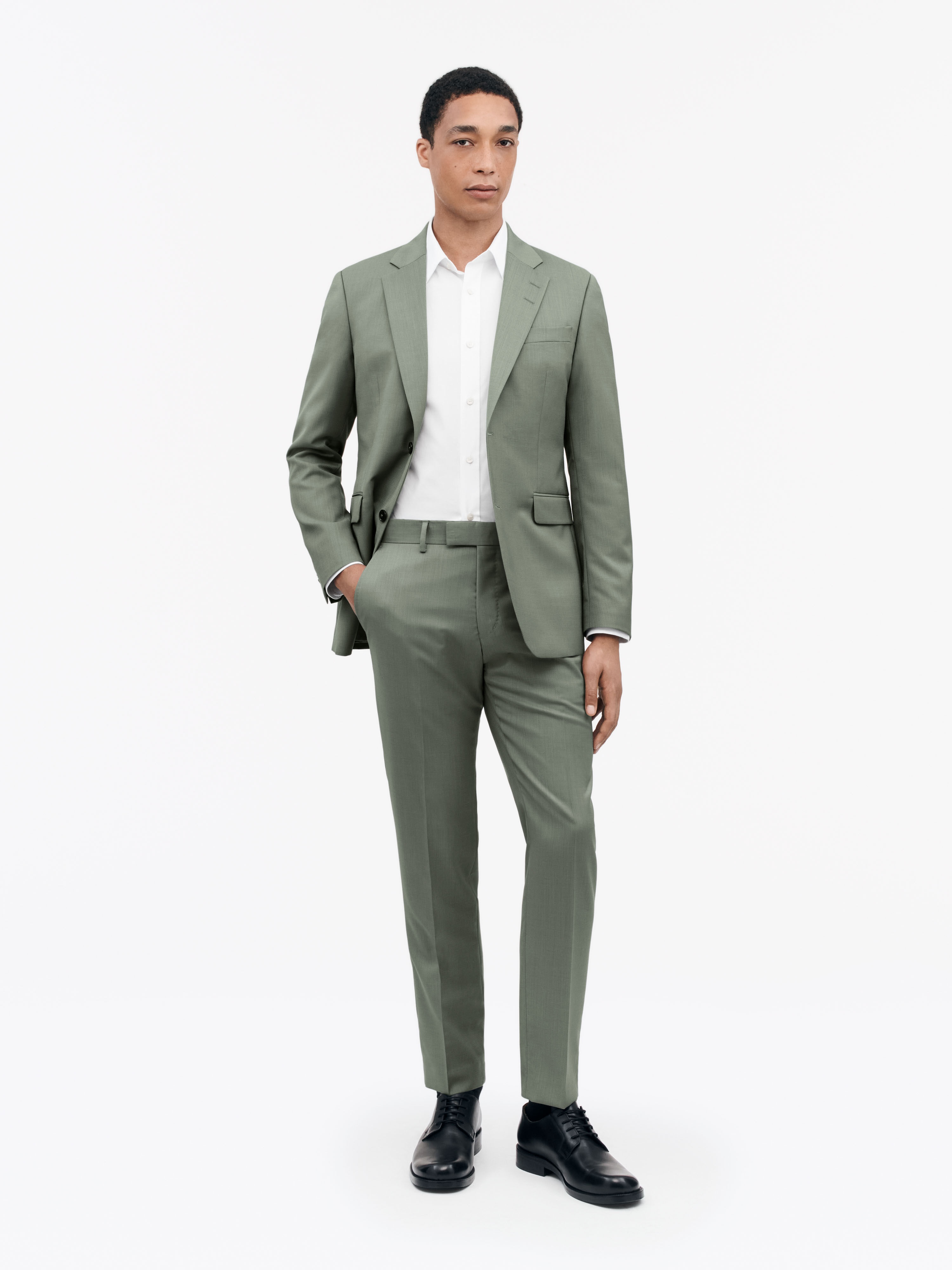 Tenuta Slim Fit Wool Trousers - 2