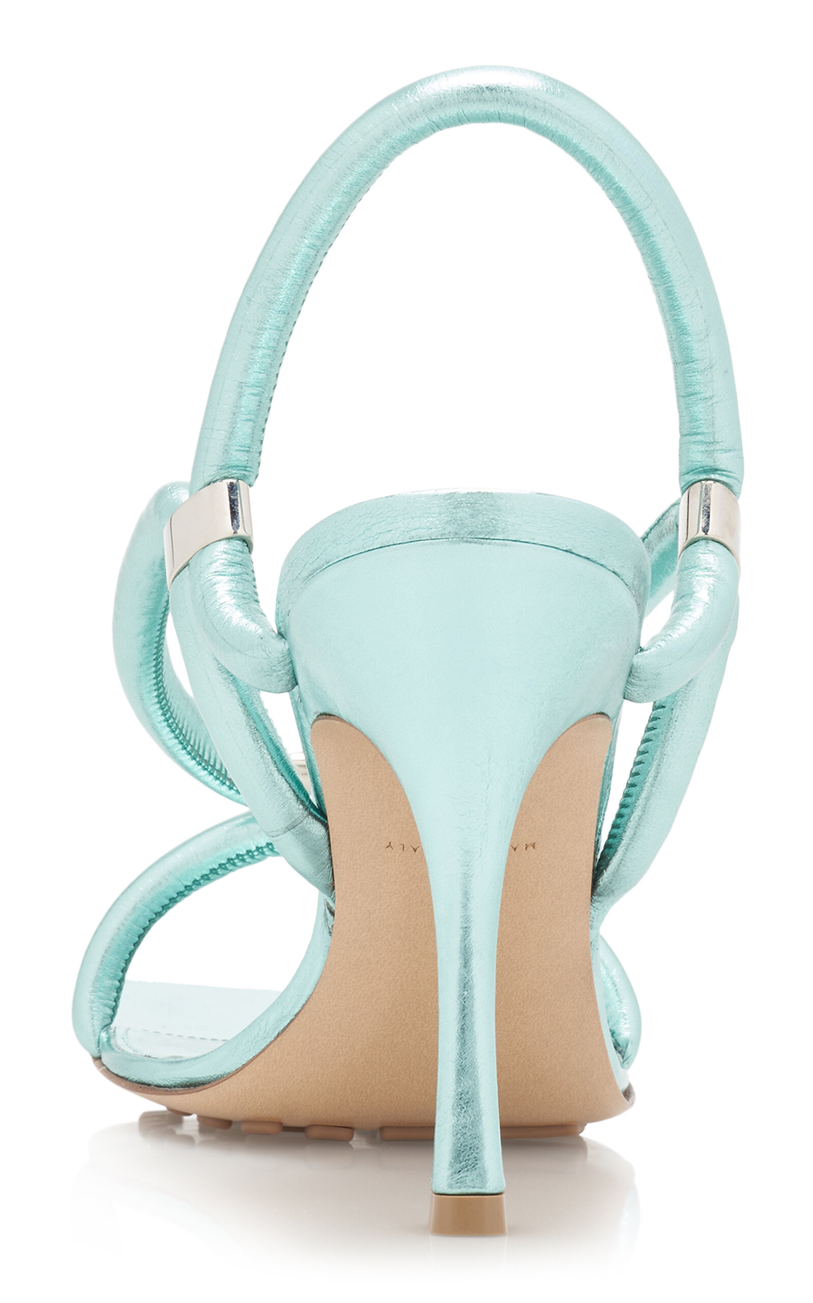 Reflection Nappa Leather Sandals blue - 6
