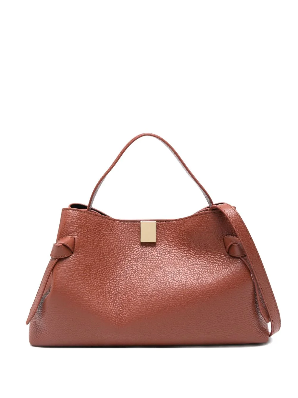 knot-detail tote bag - 1