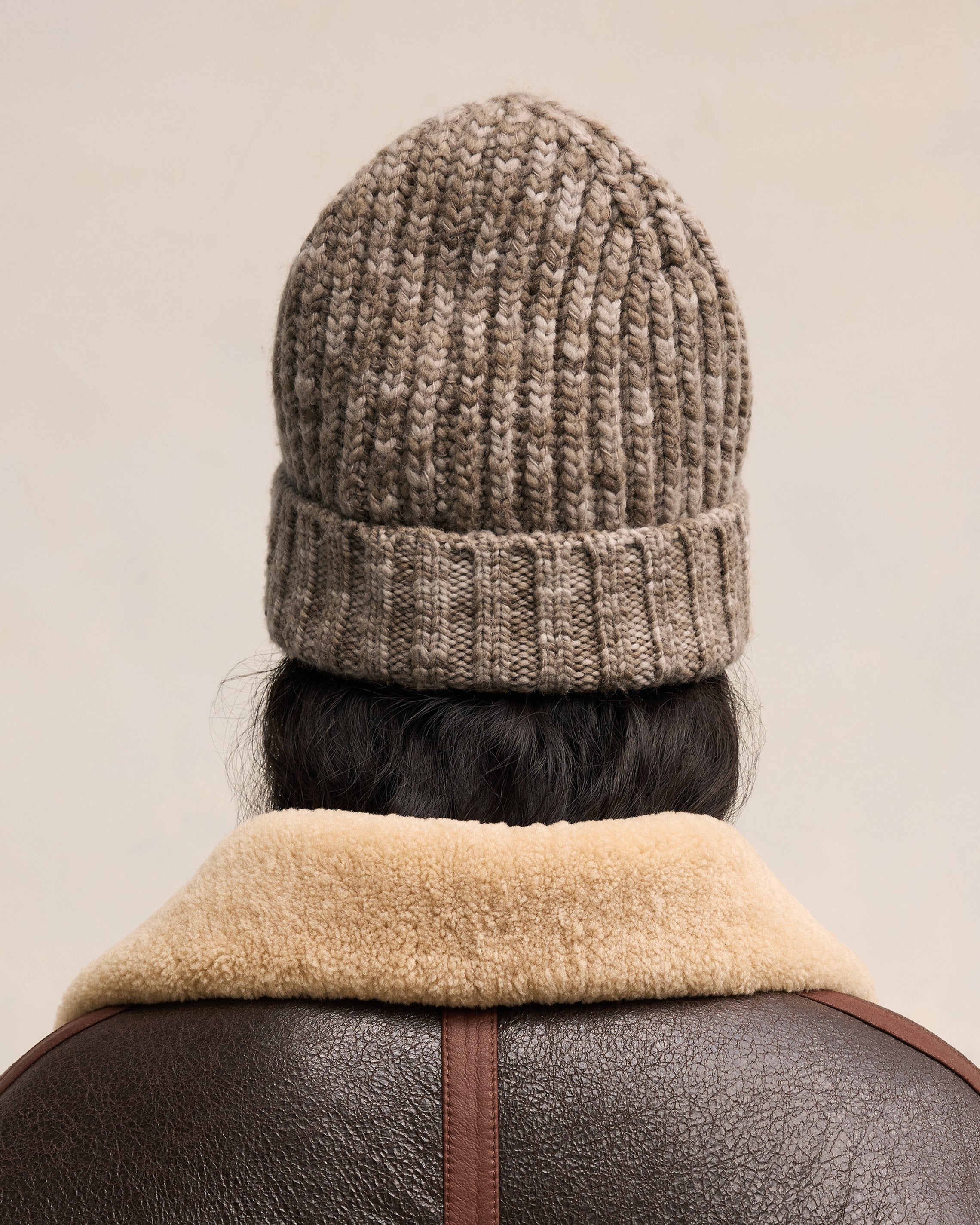 RIBBED BEANIE - 4
