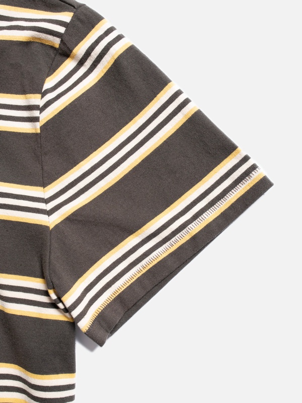 Leif Mud Stripe T-Shirt Multi - 5