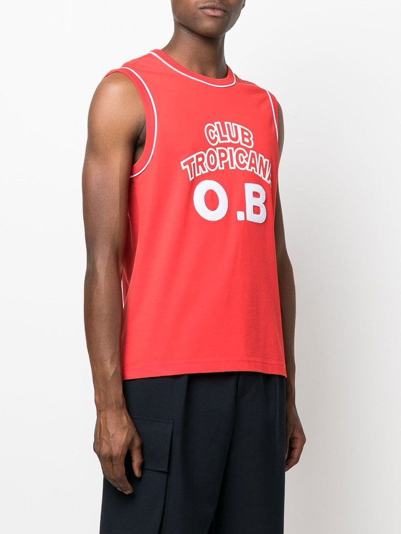 Dubois Club Tropicana-print tank top 3