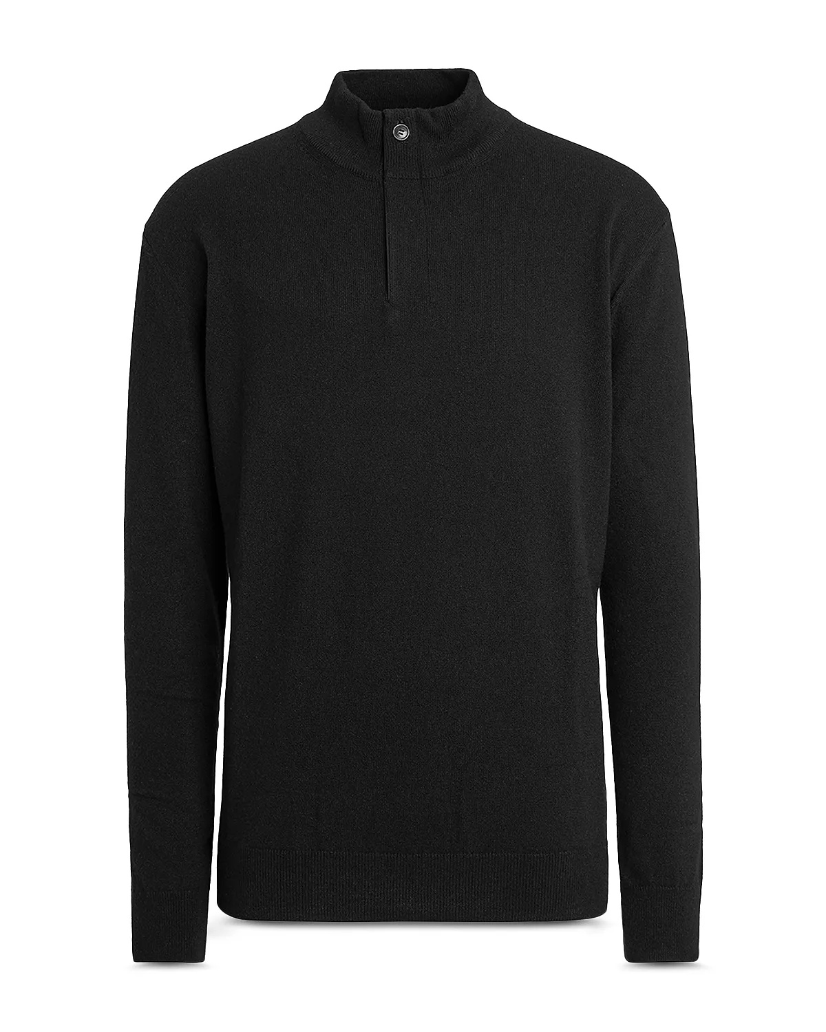 Oasi Cashmere Zip Mock Neck Sweater - 6