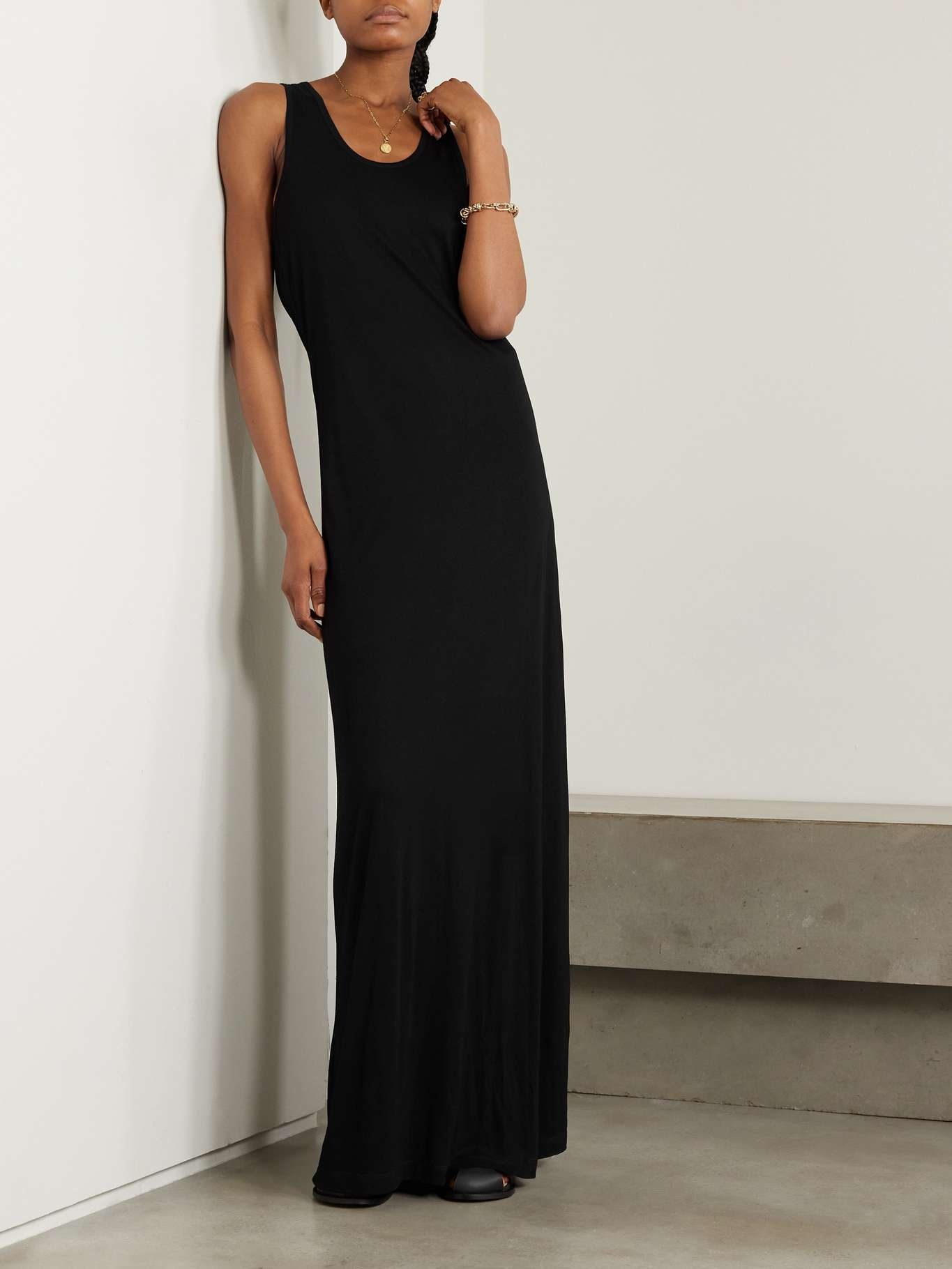 Jersey maxi dress - 3