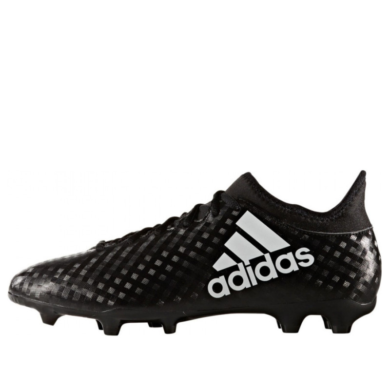 adidas X 16 3 FG Firm Ground 'Black White' BB5643 1