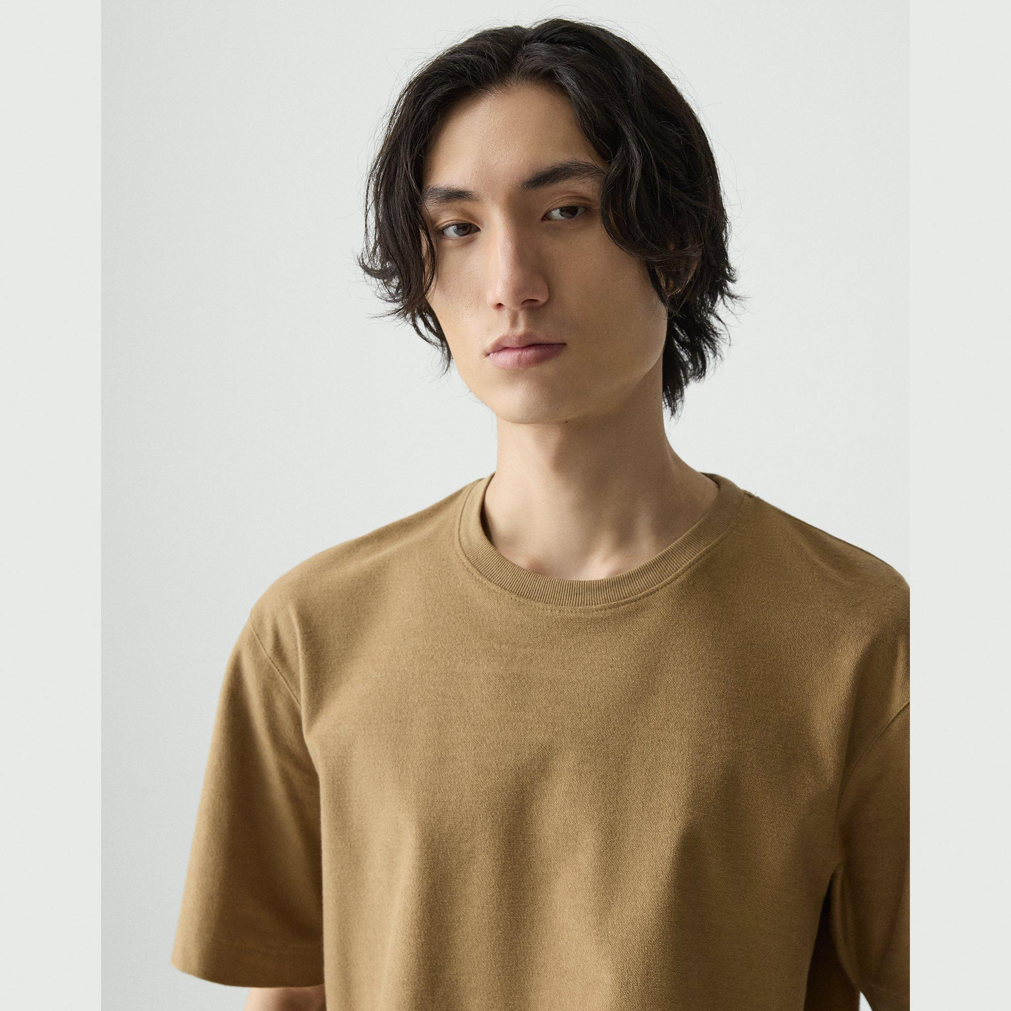 Relaxed Tee in Terry Cotton - 4