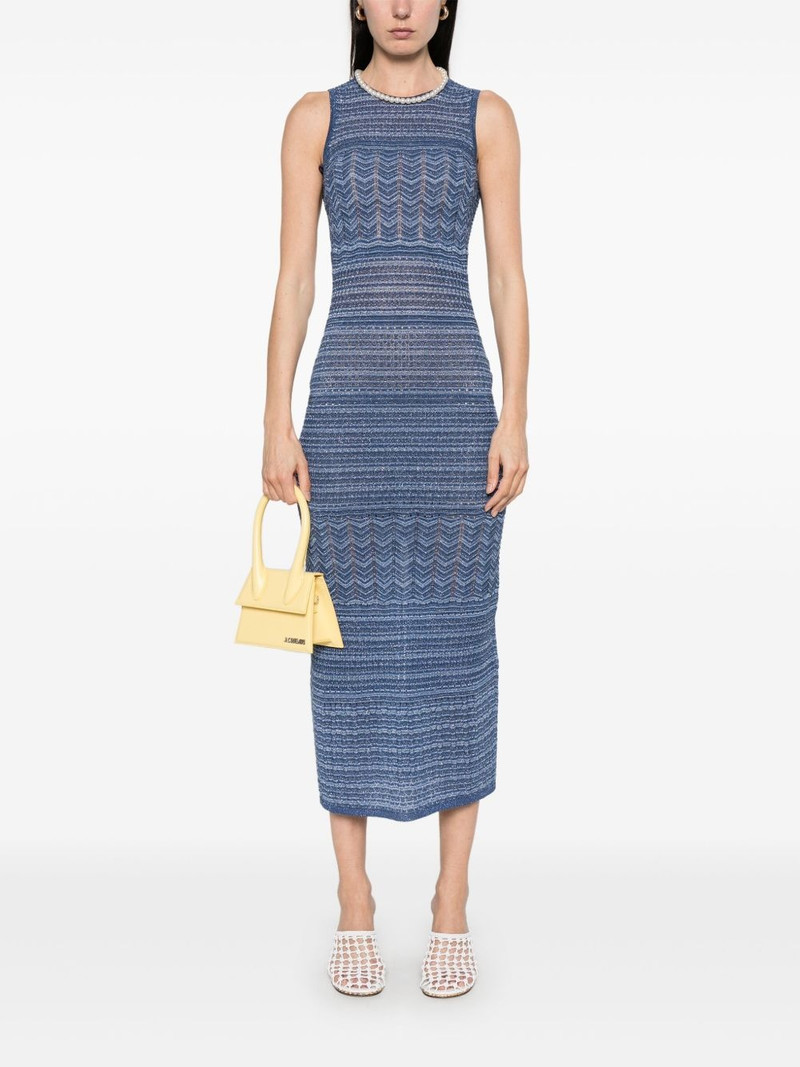 Sandro knitted midi dress outlook