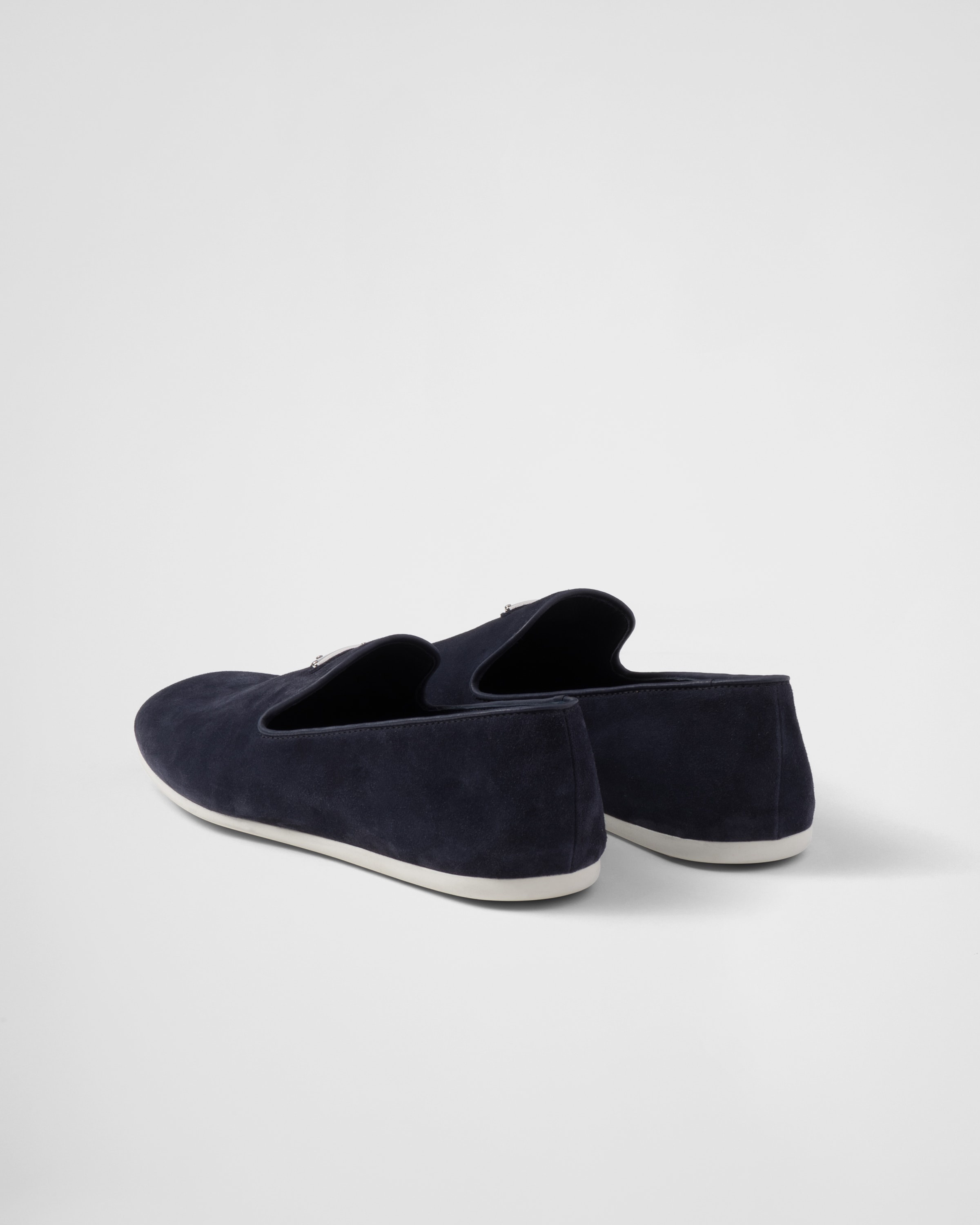 Suede slip-on shoes - 4