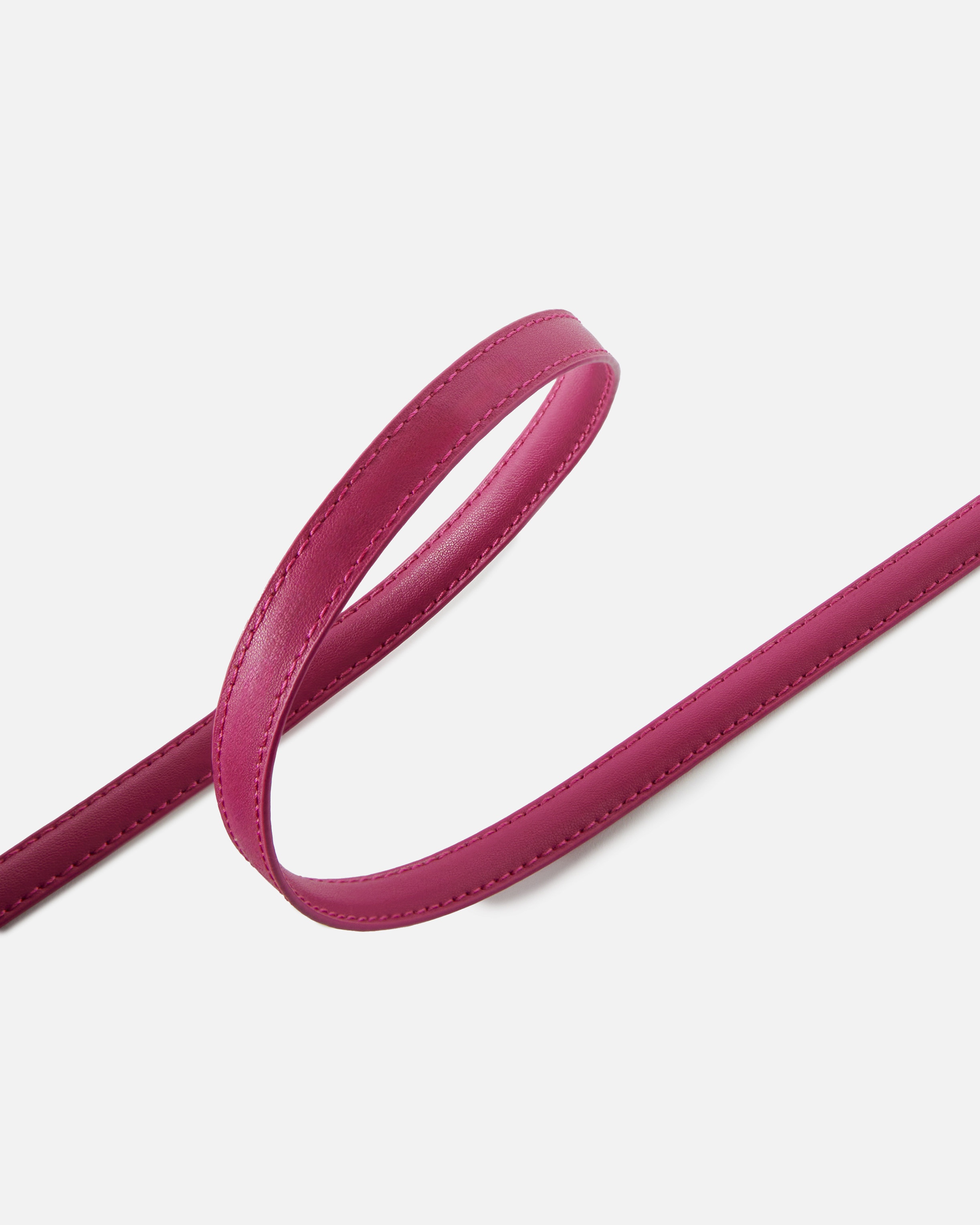 SUPER-THIN COLOUR-BLOCK LOVE BIRDS BELT 1CM - 4
