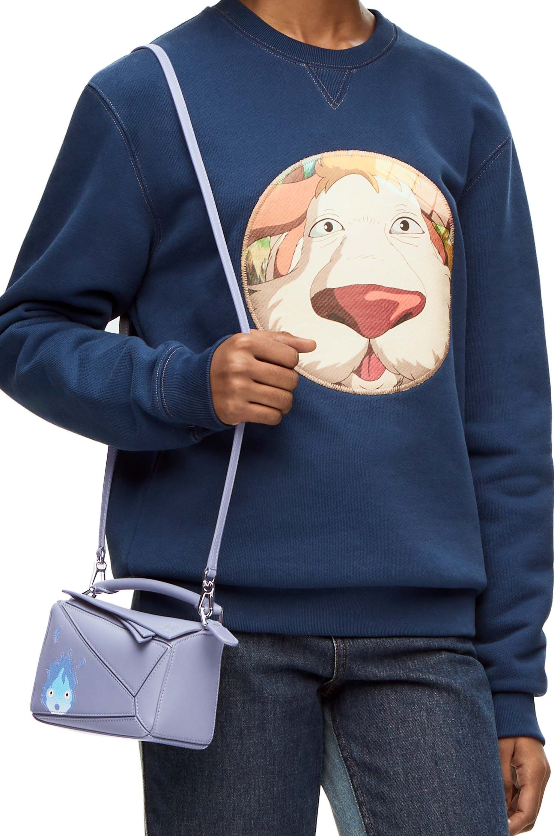 Calcifer mini Puzzle bag in satin calfskin - 2