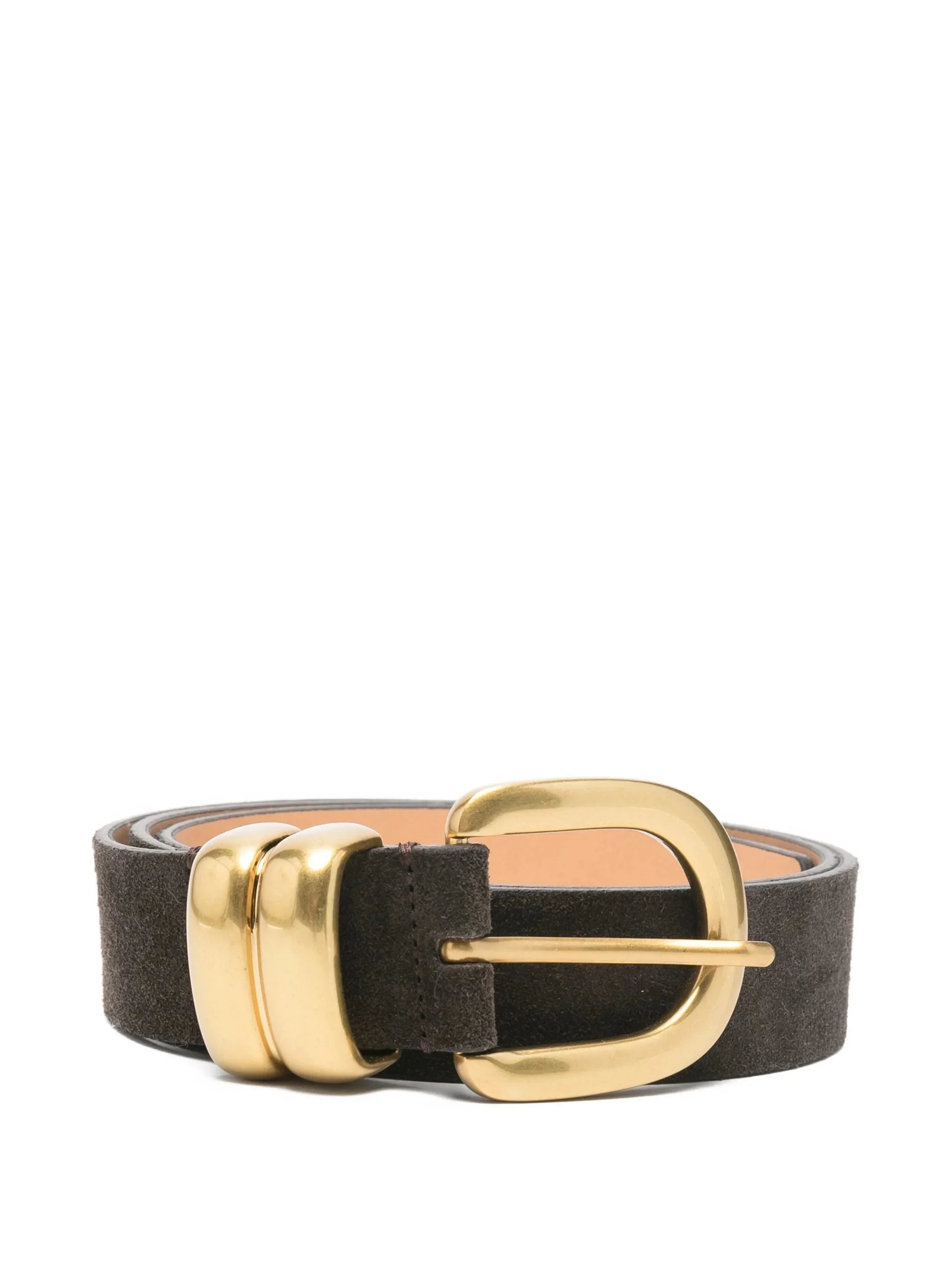 By Malene Birger Zoira Suede-buckle Belt - 1