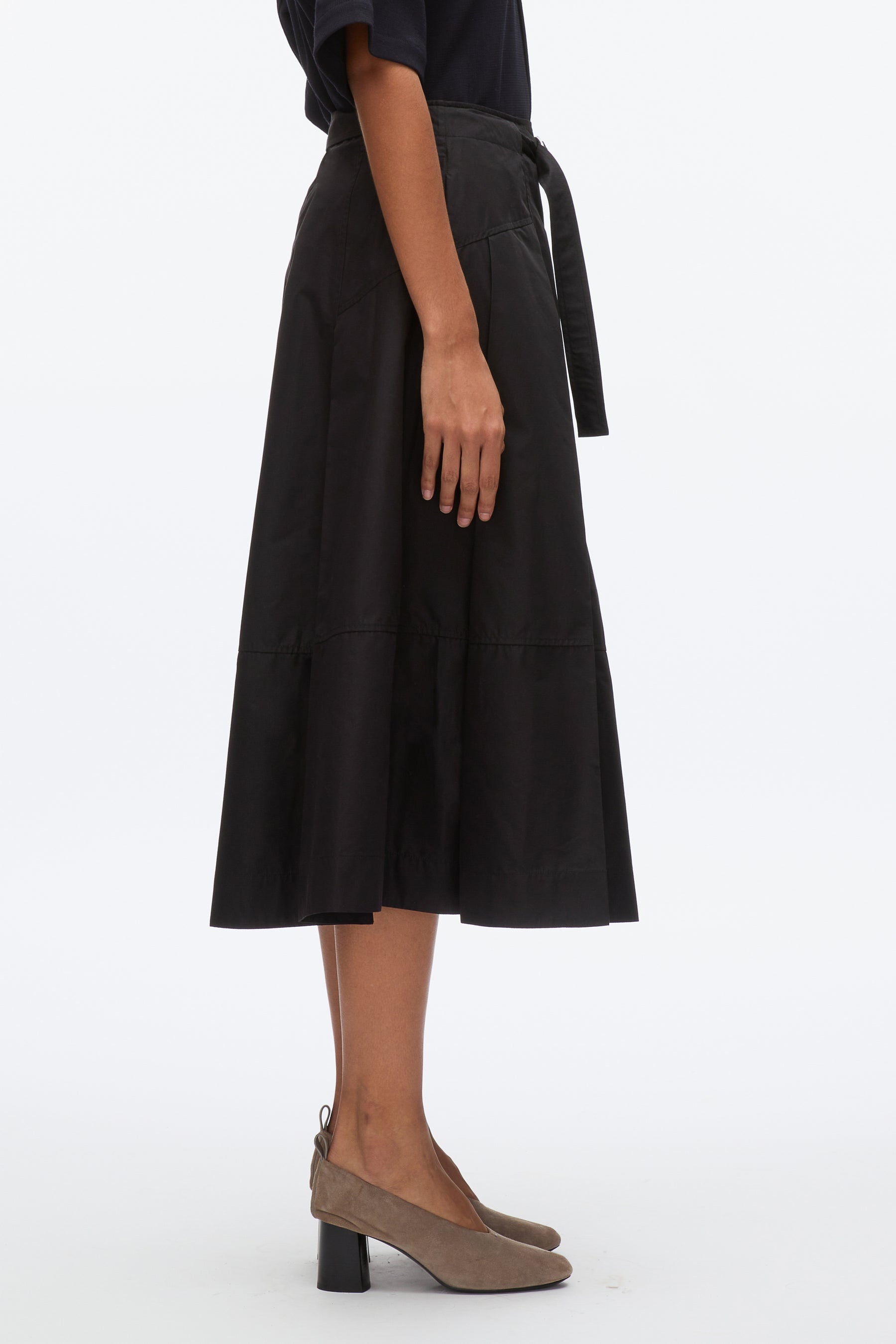 Pleated Utility Skirt - 3