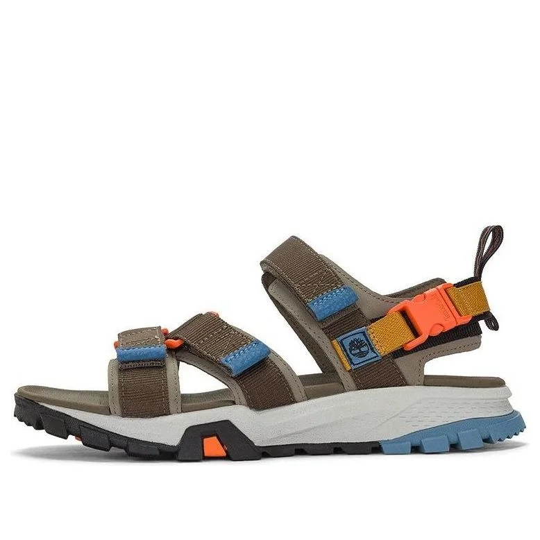 Timberland Garrison Trail Sandals 'Olive Green White' A5TATM - 1