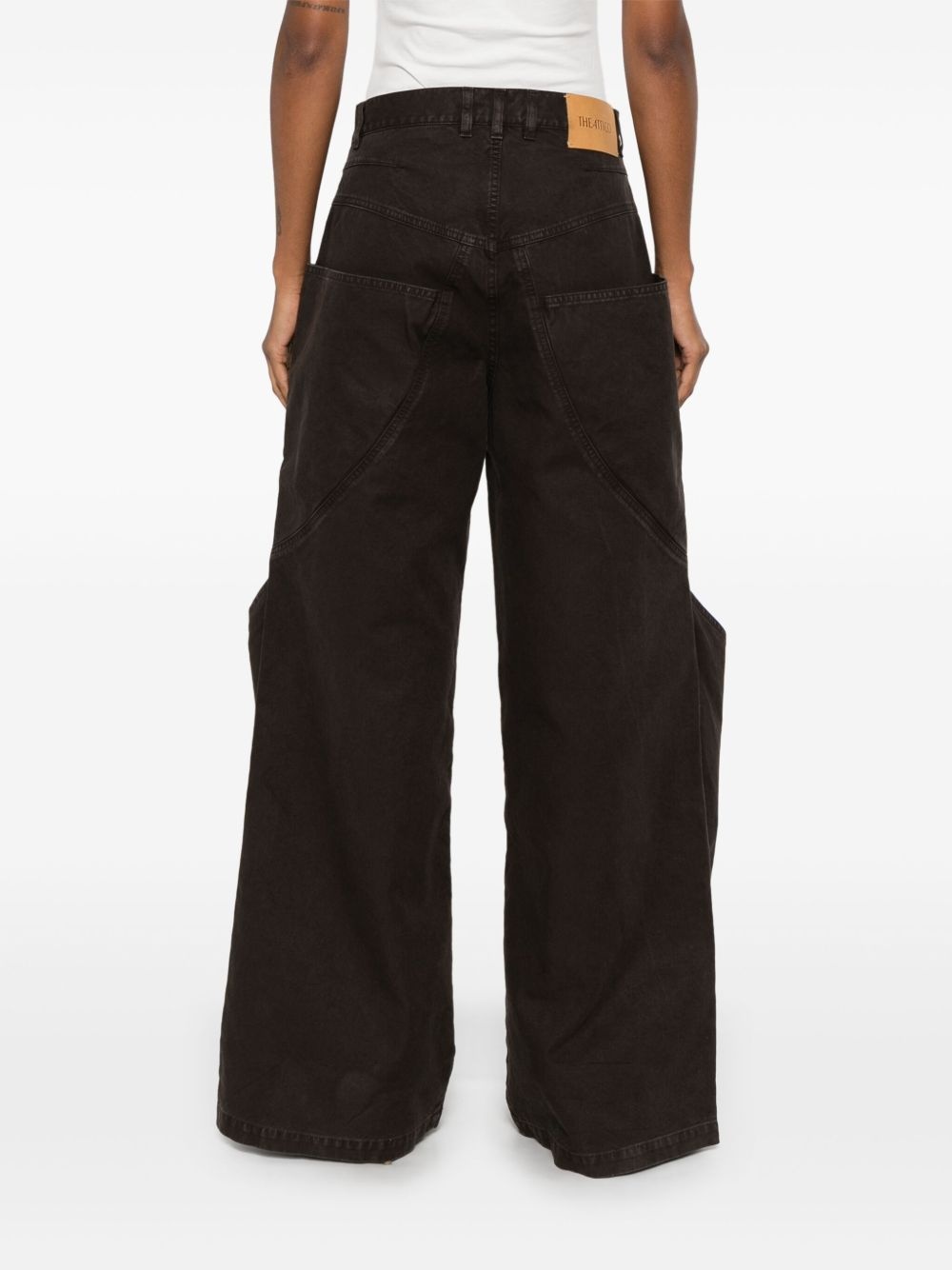 wide-leg trousers - 4
