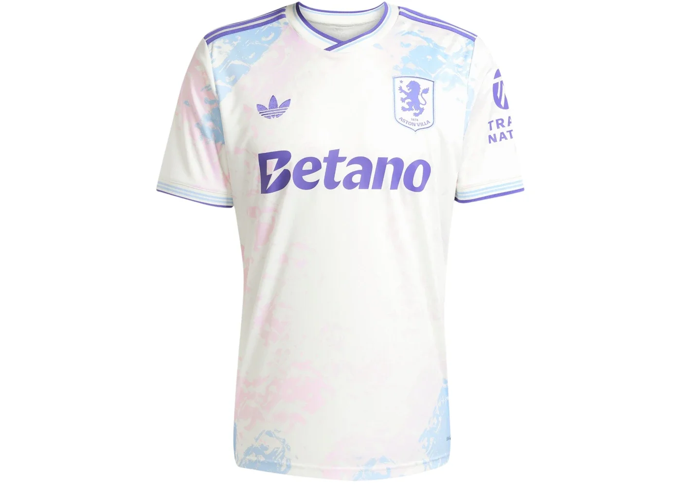 adidas Aston Villa FC 25/26 Third Jersey Off White Energy Ink - 1