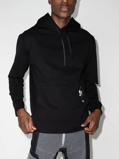 1017 ALYX 9SM buckle-embellished drawstring hoodie outlook