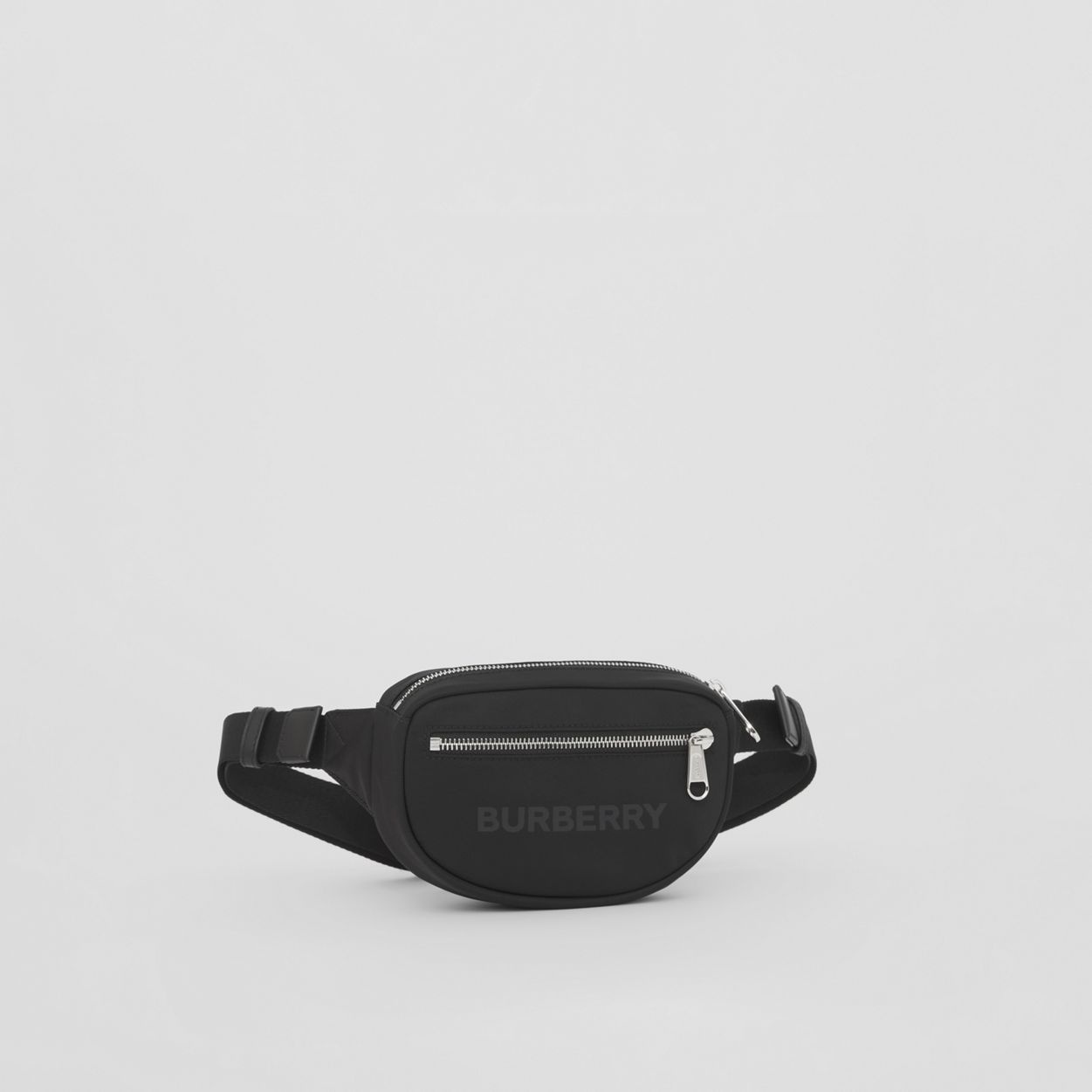 Small Logo Print Nylon Cannon Bum Bag - 5