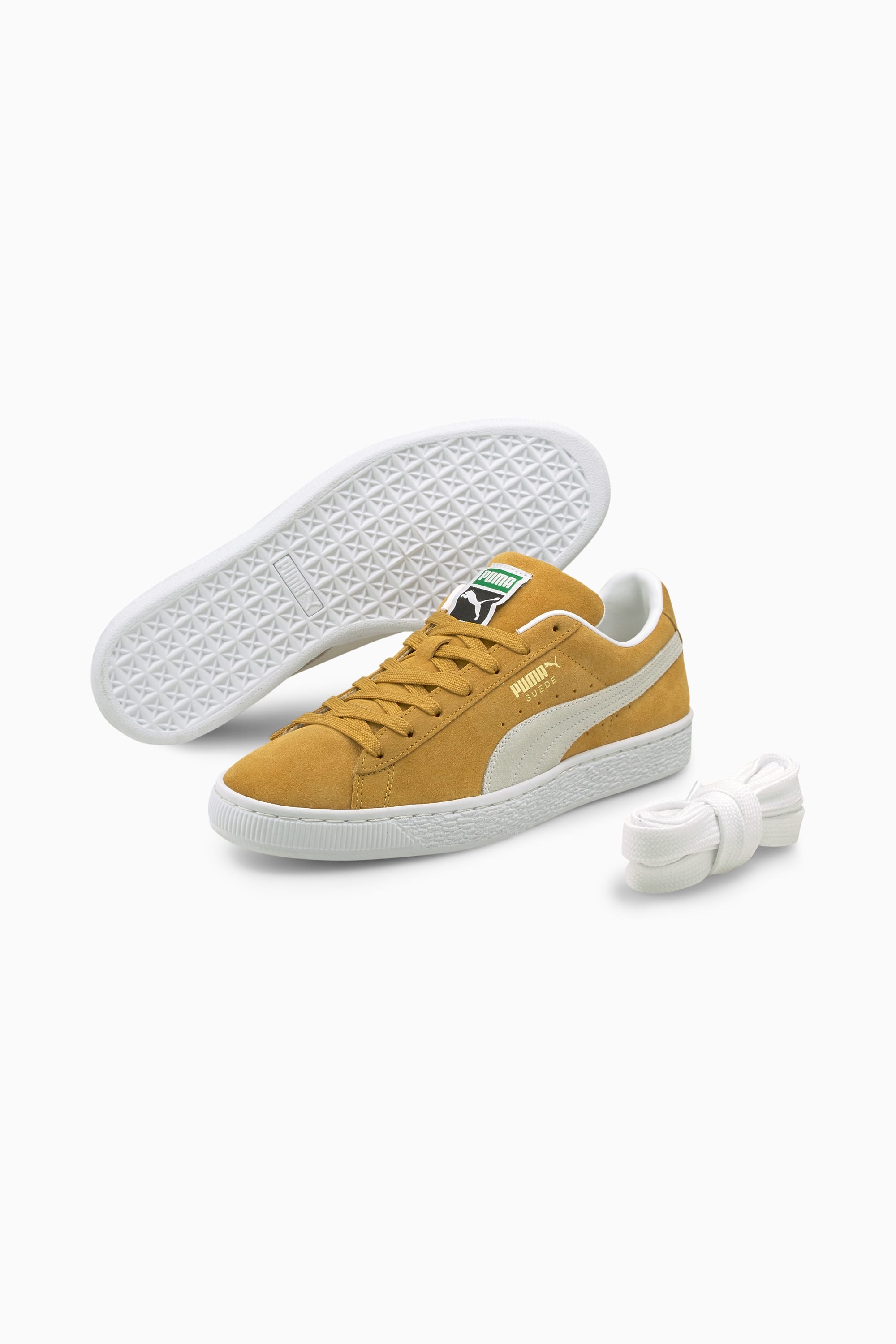 【PUMA】Suede Classic XXI★374915-05★Honey Mustard White aaf0edc7dfa4.jpg?width=256&
